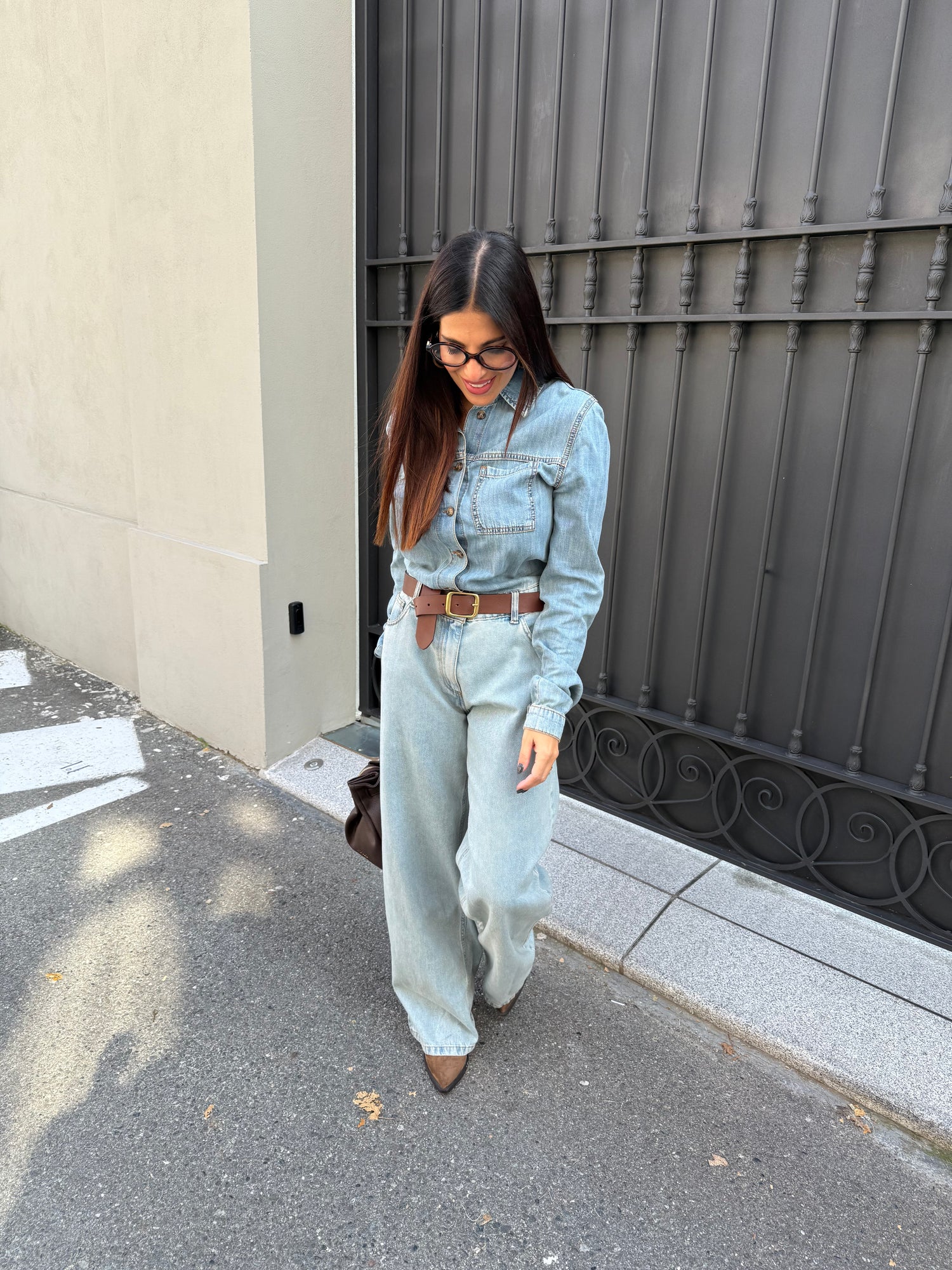 Tuta intera denim “Light blue” HAVE ONE