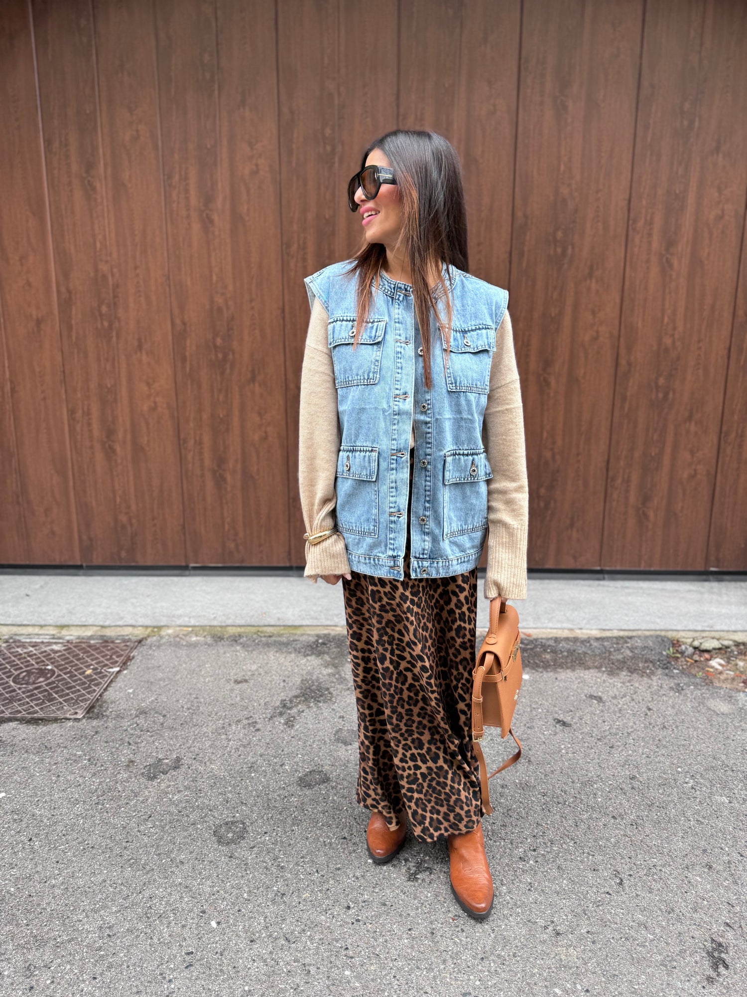 Gilet Denim over LIP