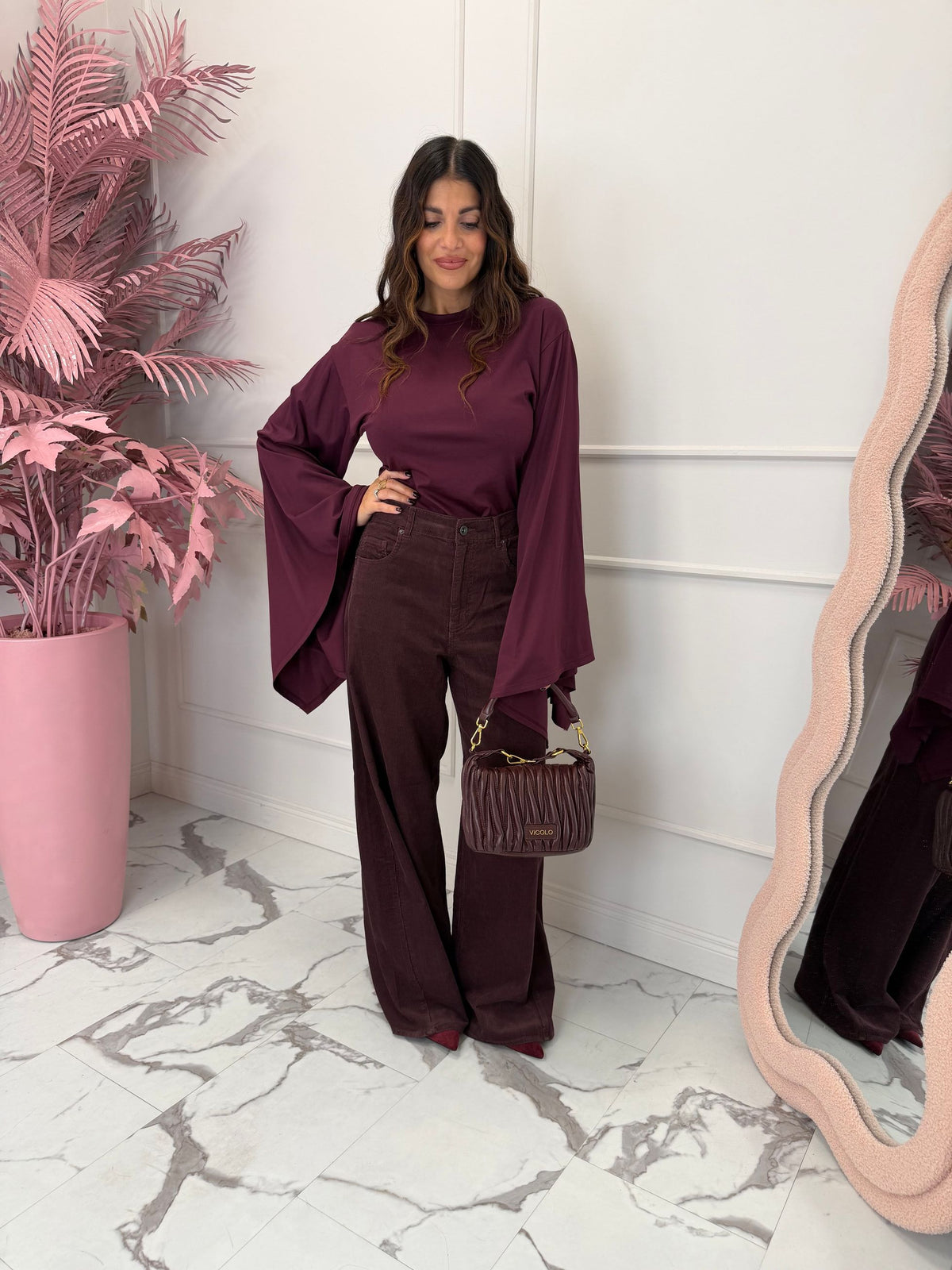 Pantalone Nessa velluto ONLY