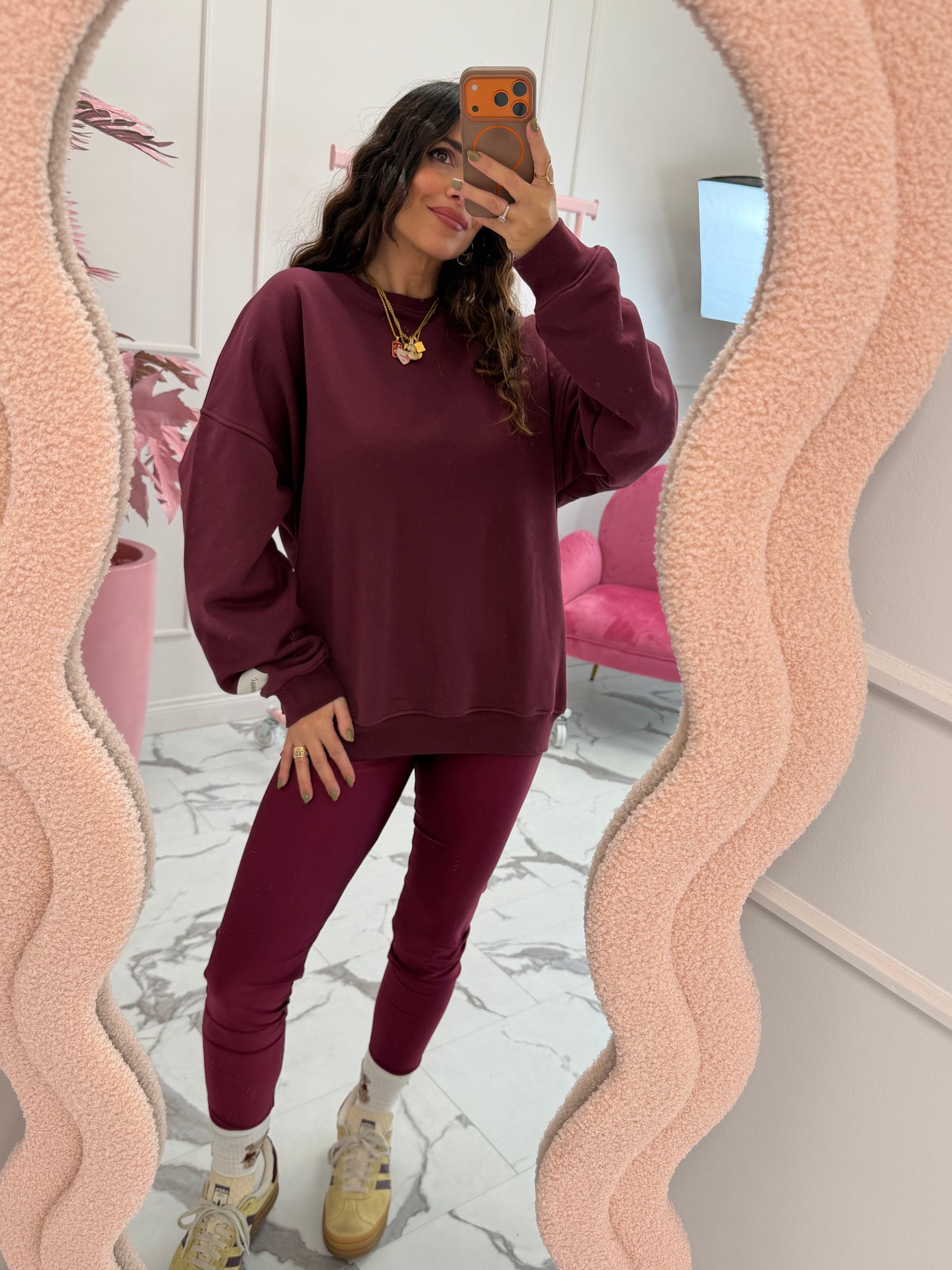 Felpa girocollo over NEW HINNOMINATE