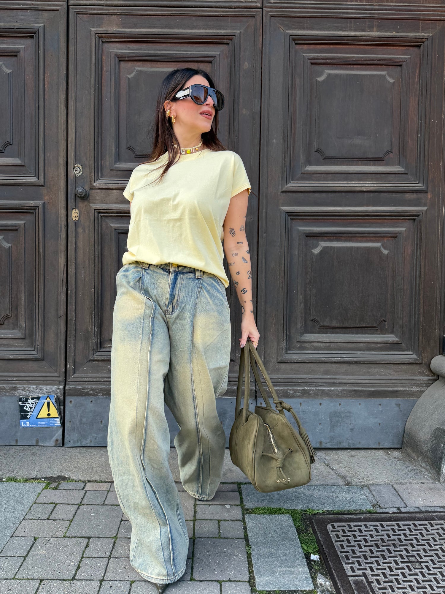 Jeans wide leg ”Sharon” MONIQUE