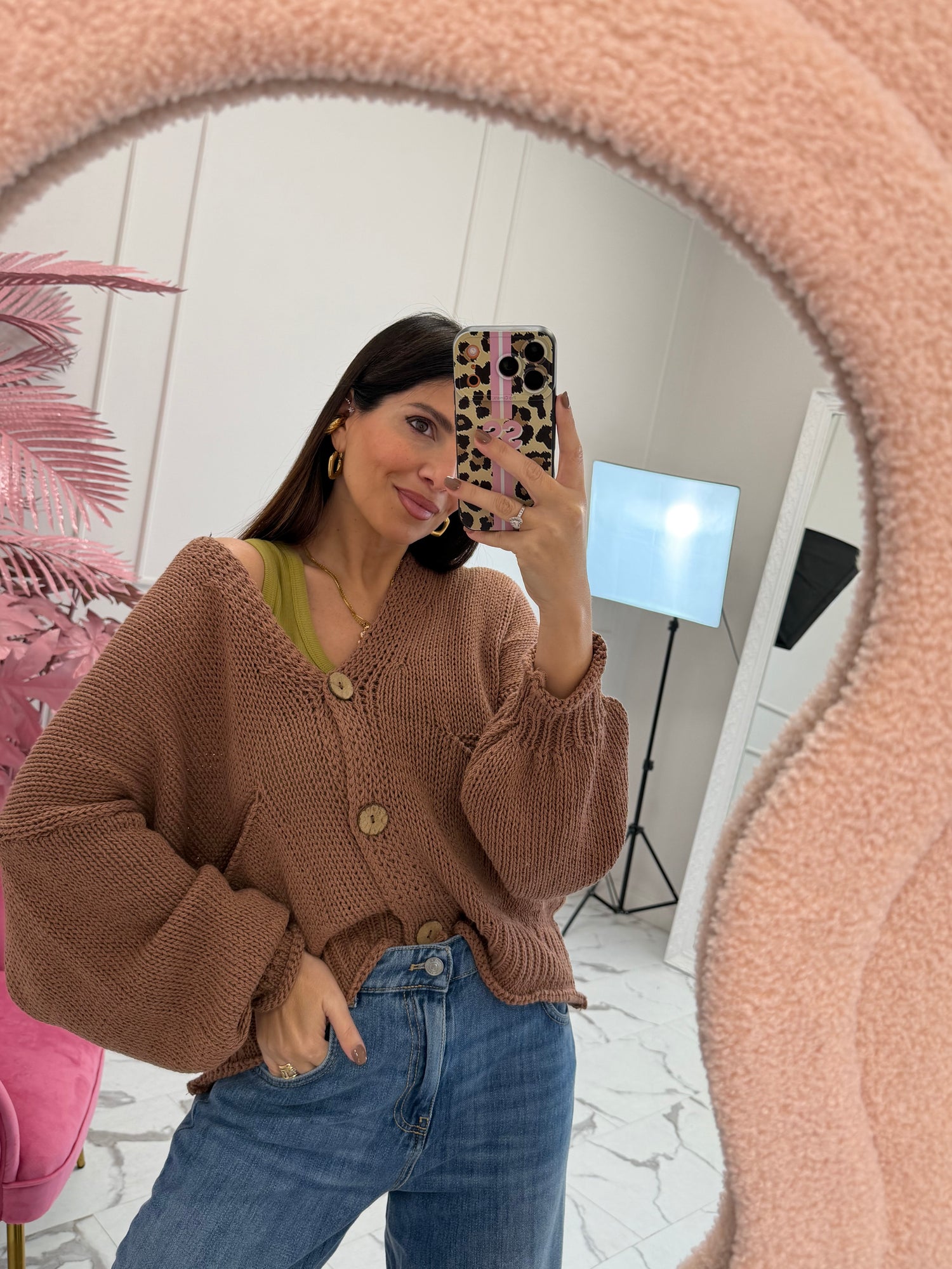 Cardigan in maglia “Flora” HAVE ONE