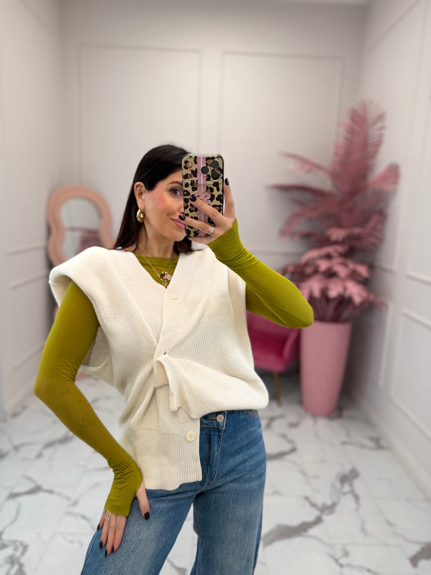 Gilet bottone lato “Gaia” HAVE ONE