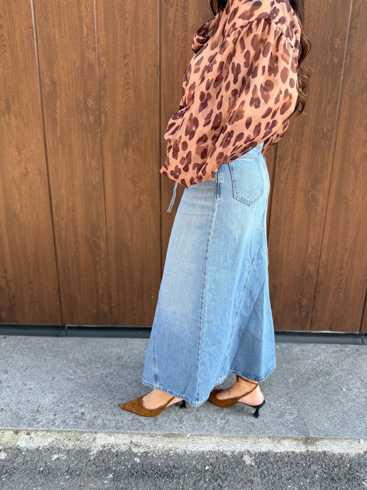 Gonna in Denim “Sophia” ONLY