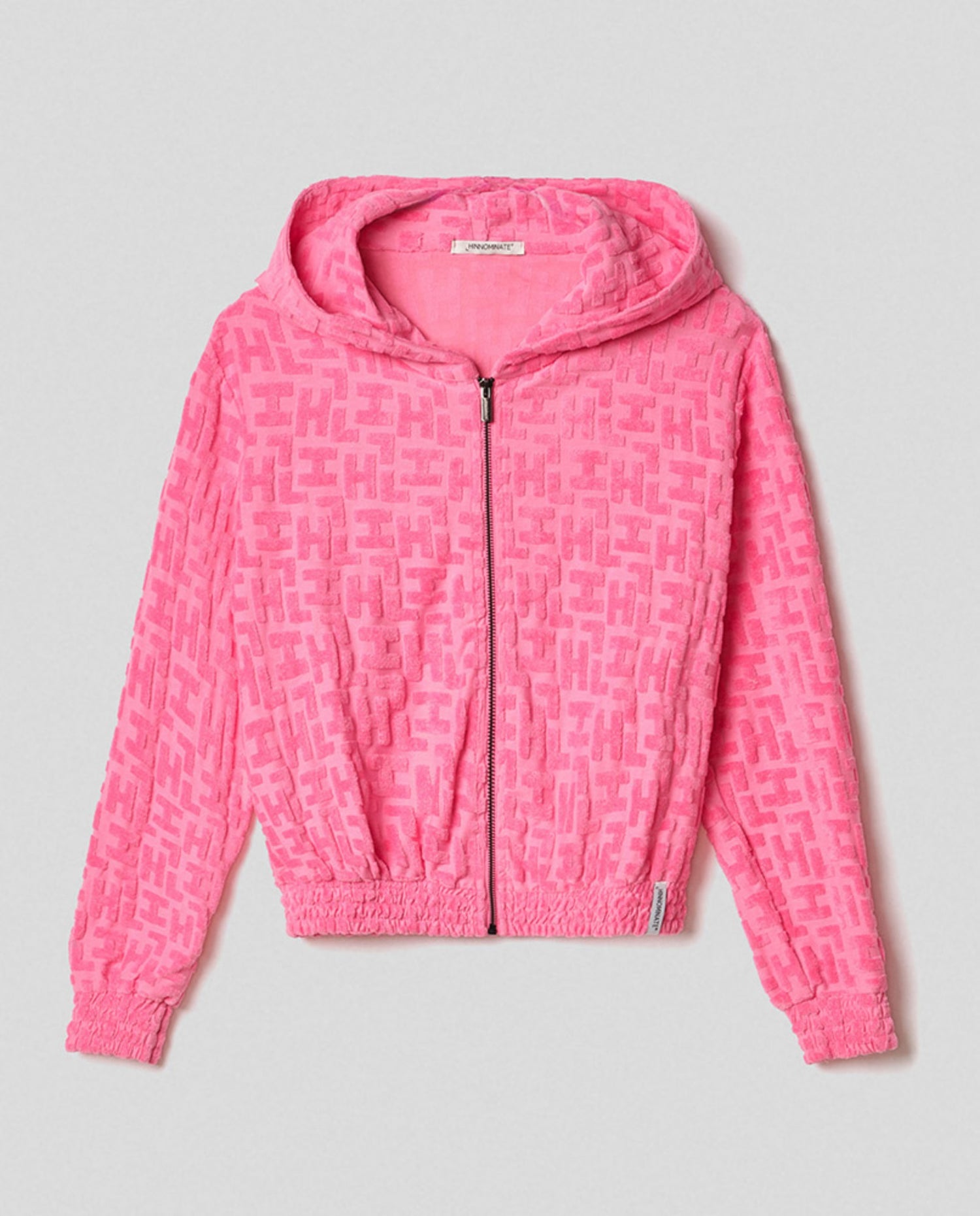 Felpa cappuccio in spugna logata HINNOMINATE