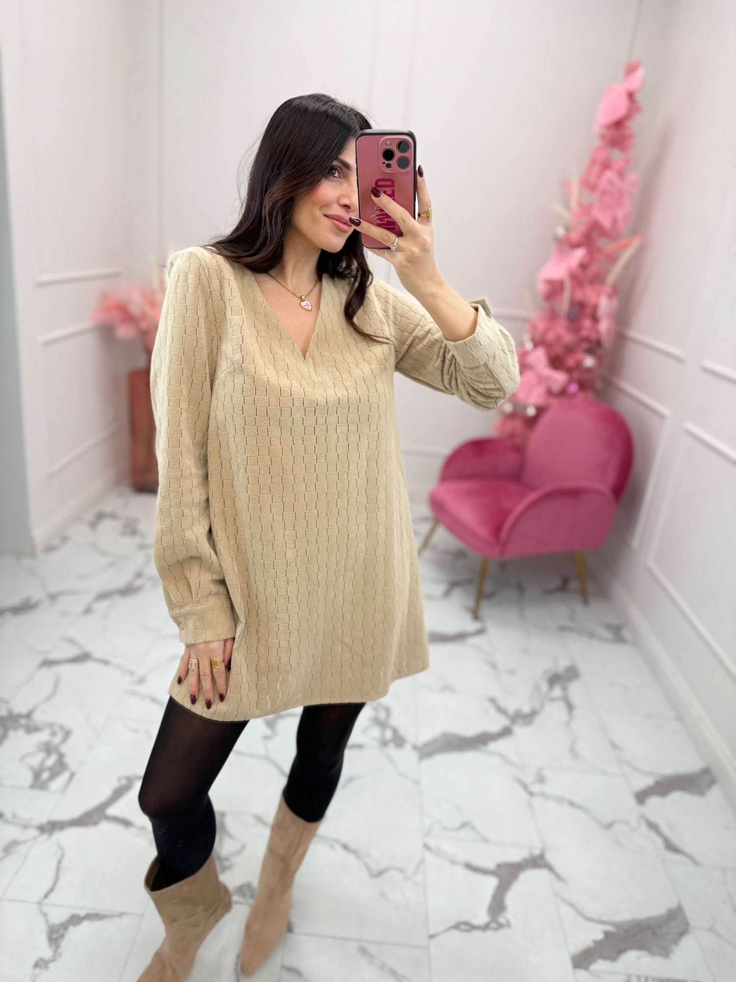 Abito velluto LUMINA