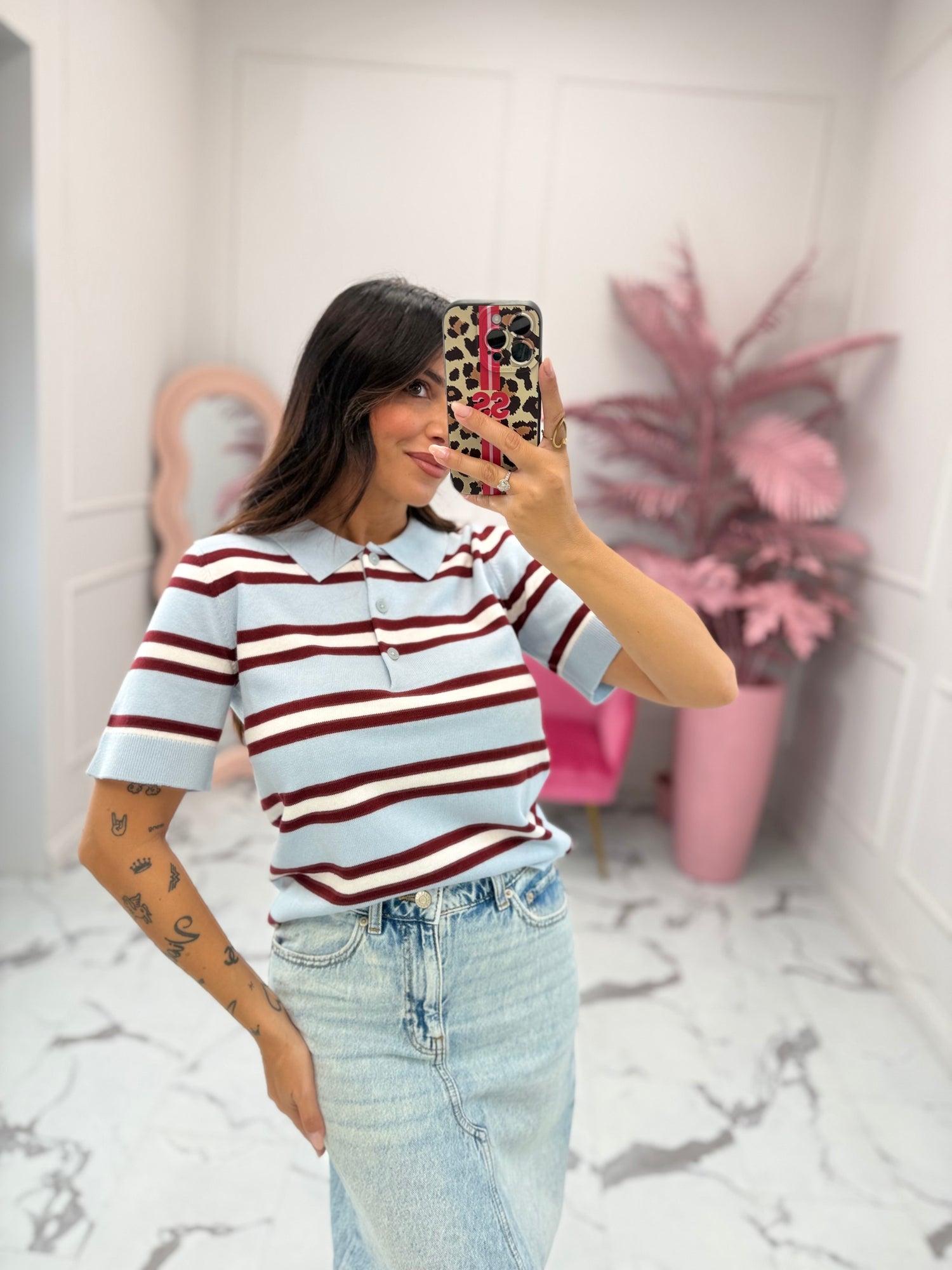 Polo manica corta “Lilliana” JJXX