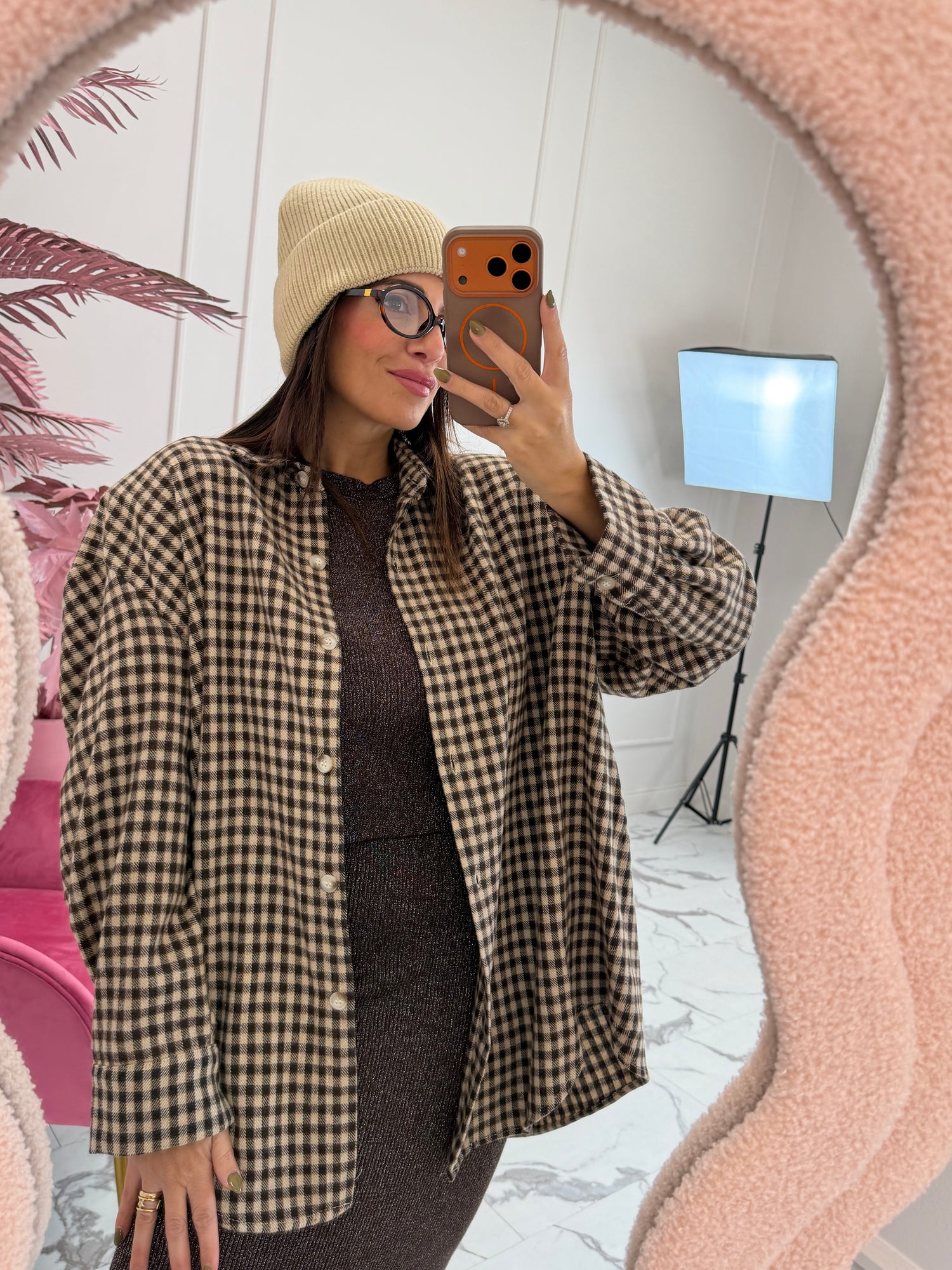 Camicia quadretti JUST WEST