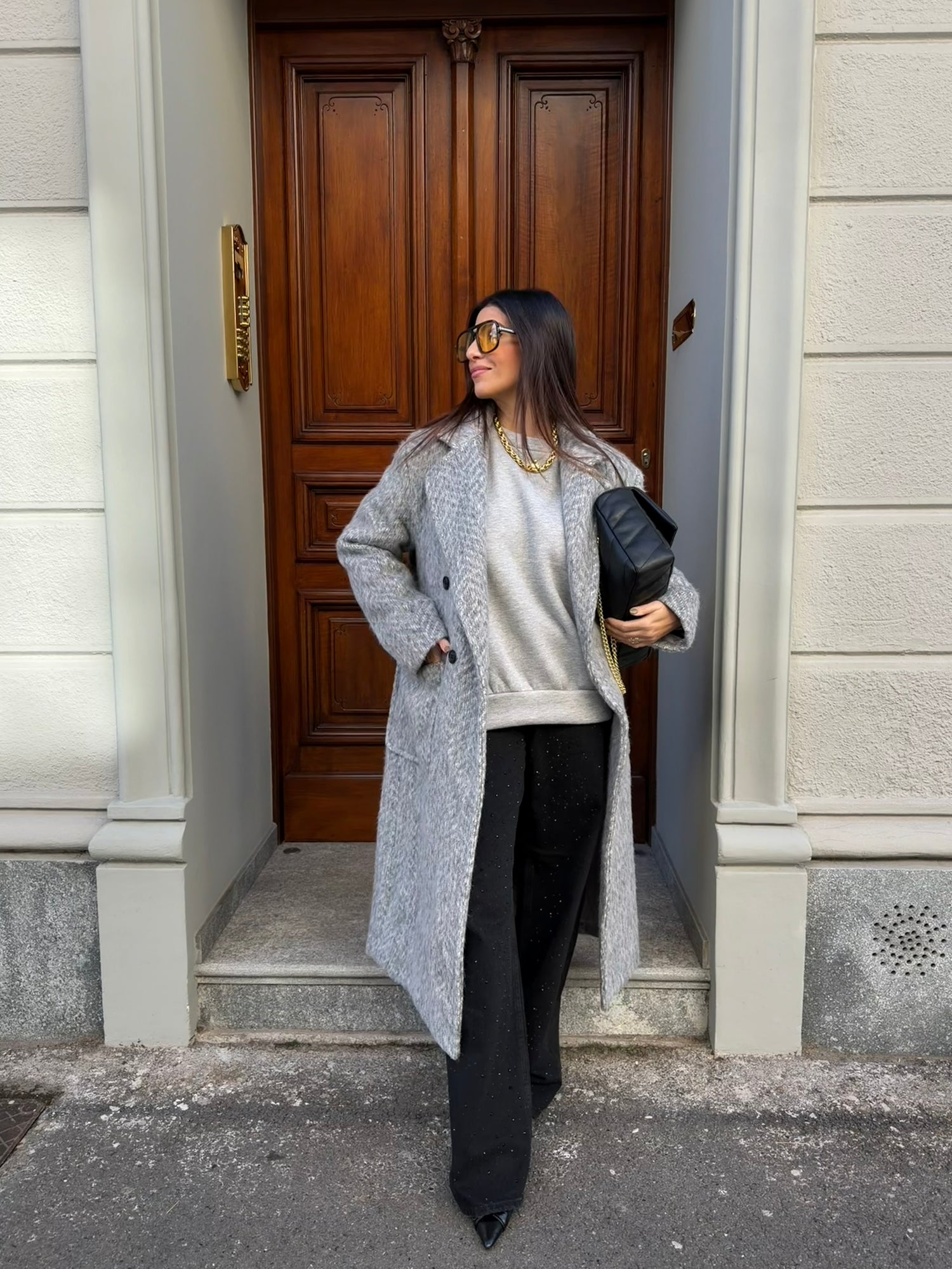 Cappotto lungo “Olivia” GLAMORUS