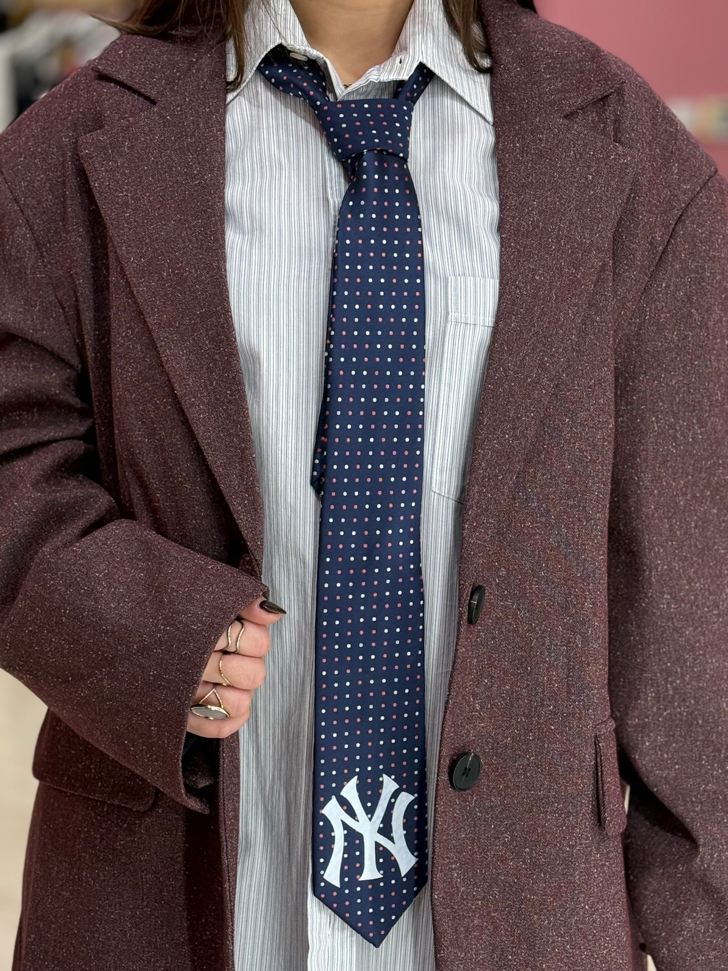 Cravatta vintage “NY” LIP