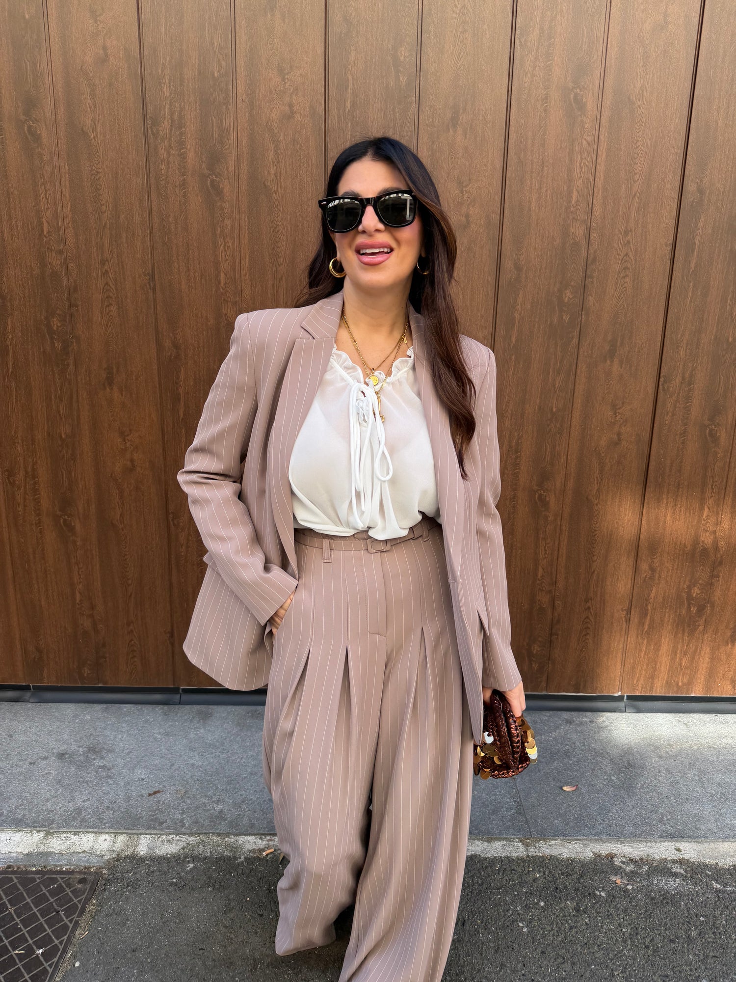 Blazer tailleur “Margot” gessato IMPERIAL