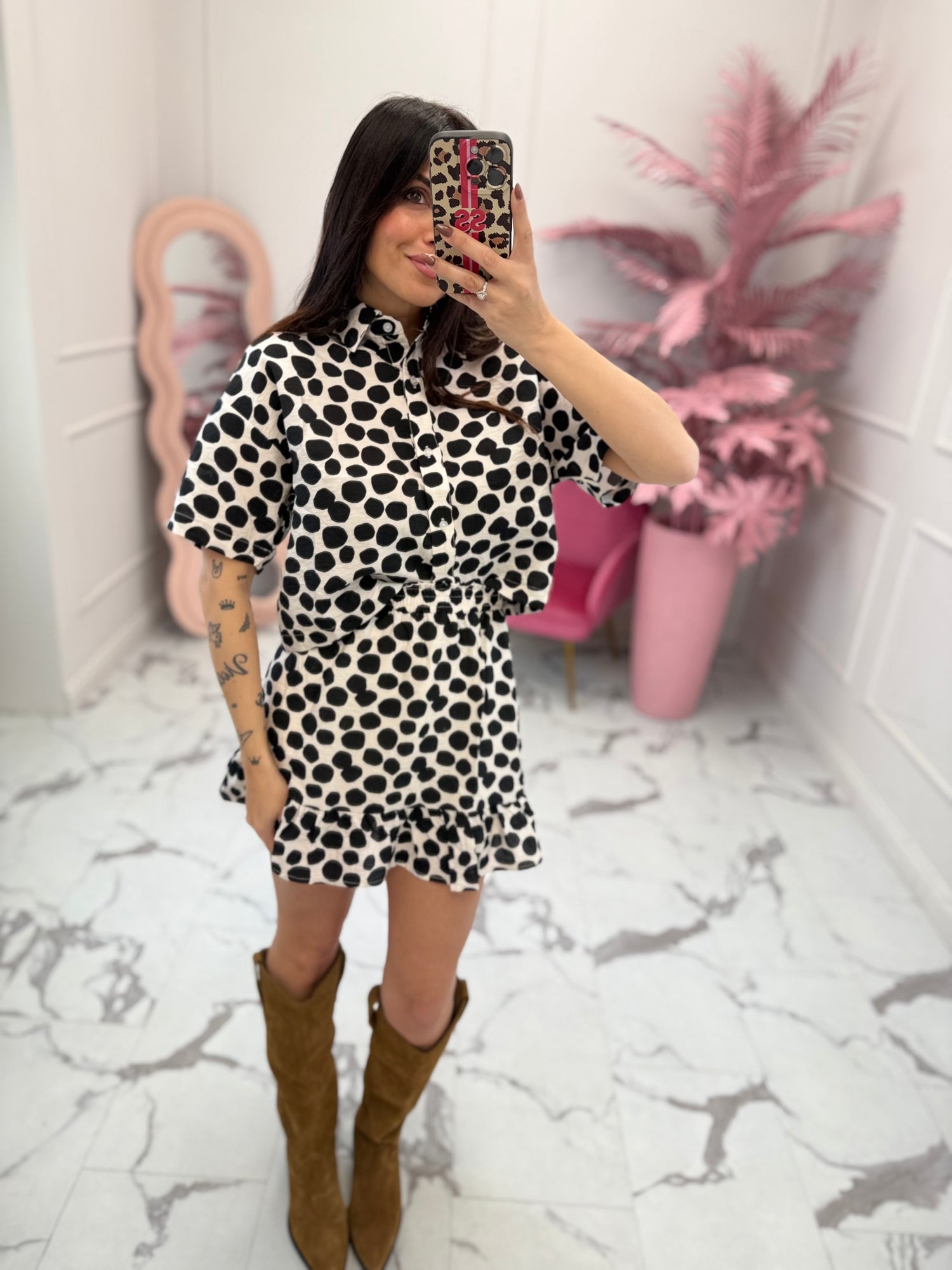 Camicia corta “Pois” COMPANIA FANTASTICA
