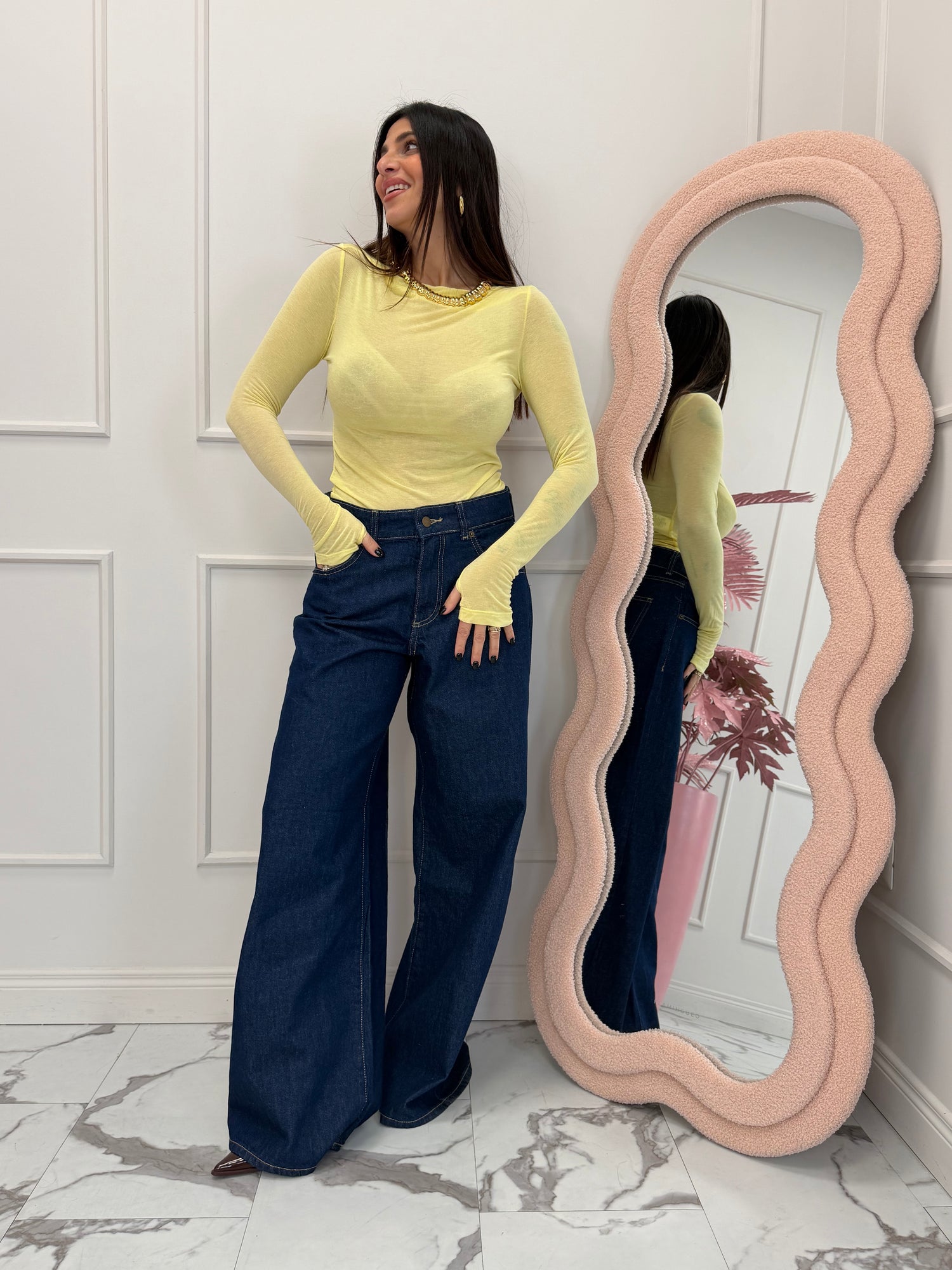 Maglia basic “Silk” LUMINA