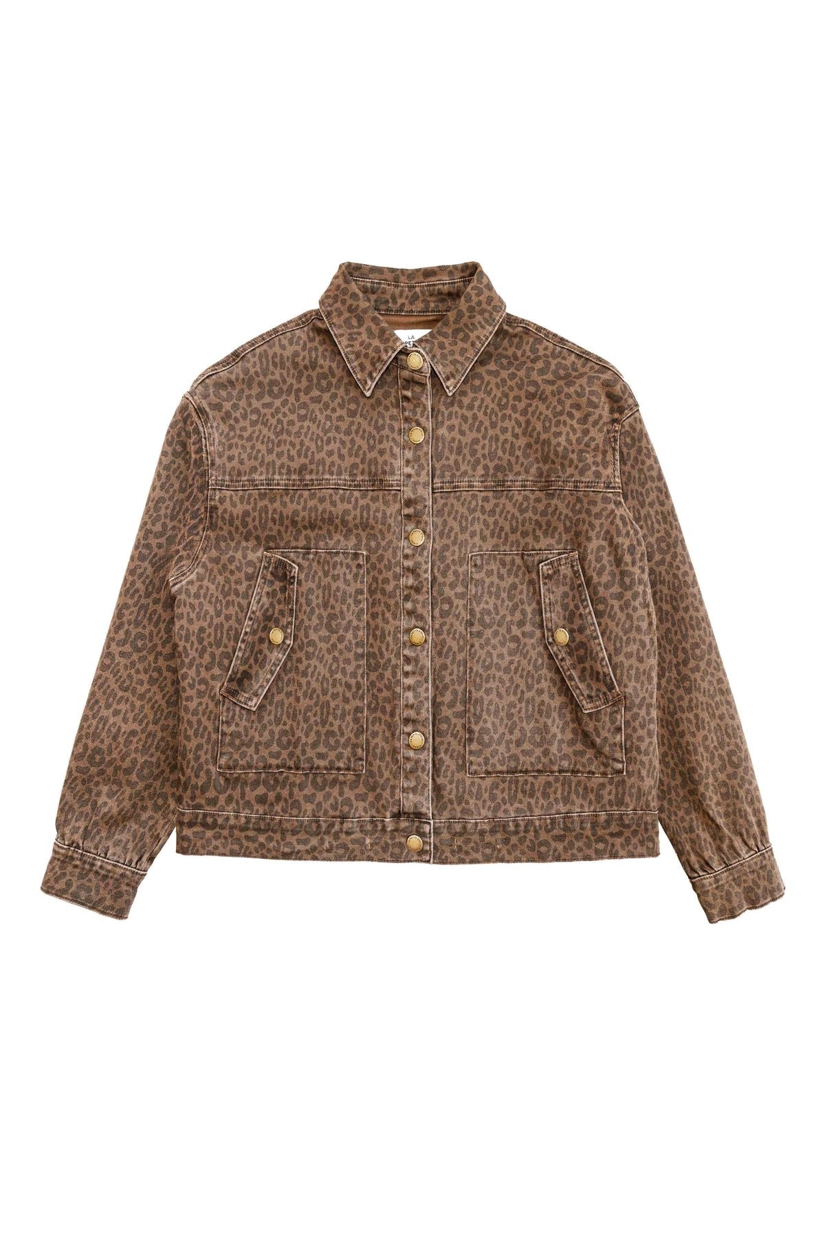 Giacca denim leopard Sophie LA PETITE ETOILE