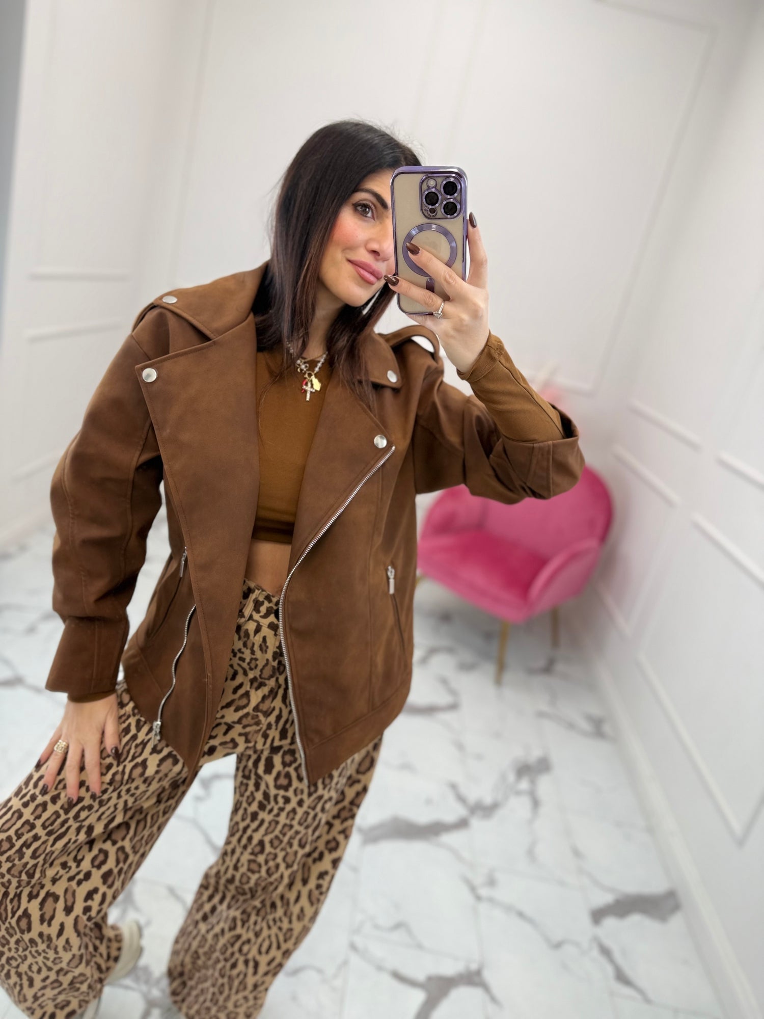 Chiodo “Suede” HAVE ONE