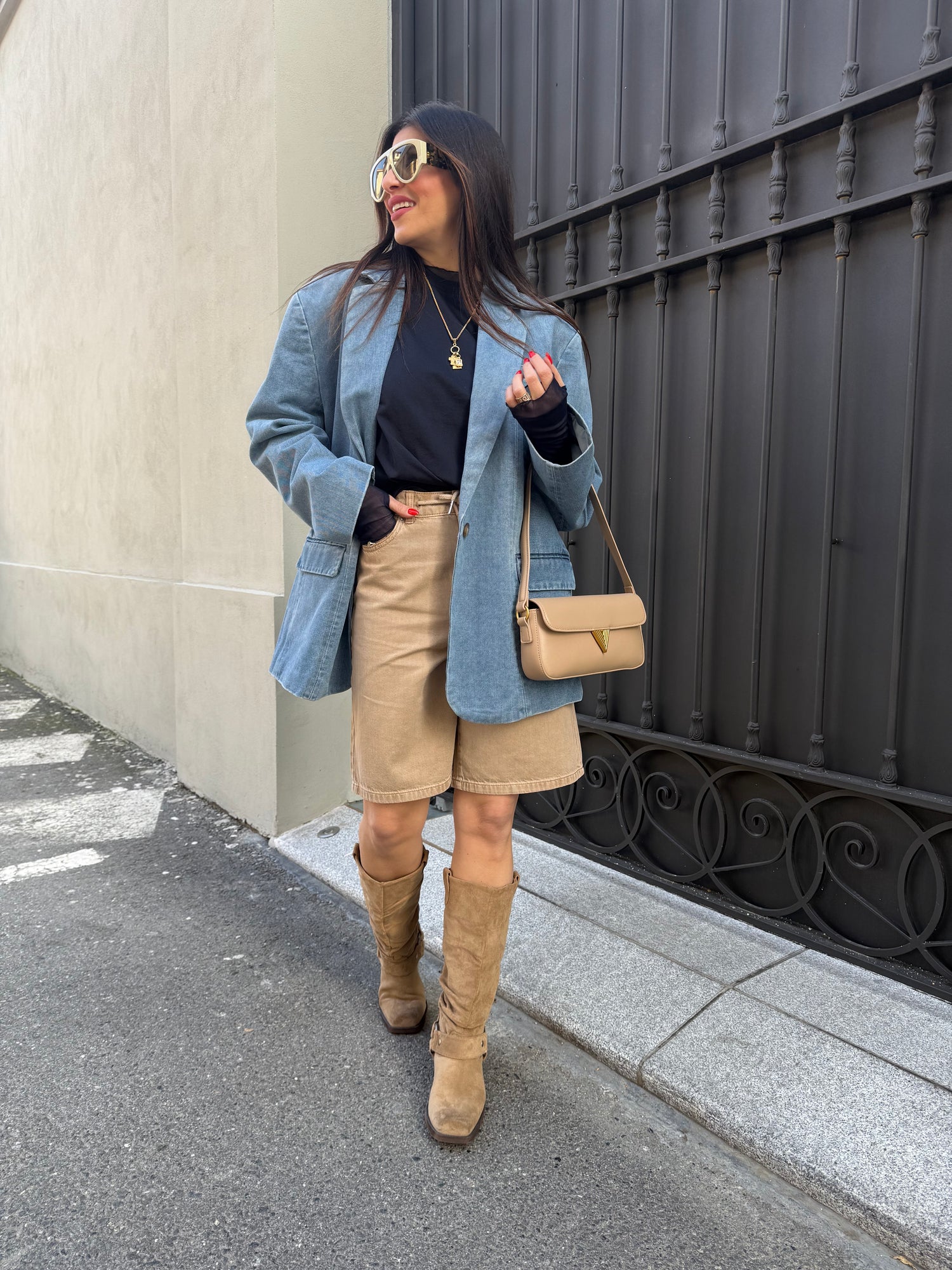 Bermuda in denim “Silla” ONLY