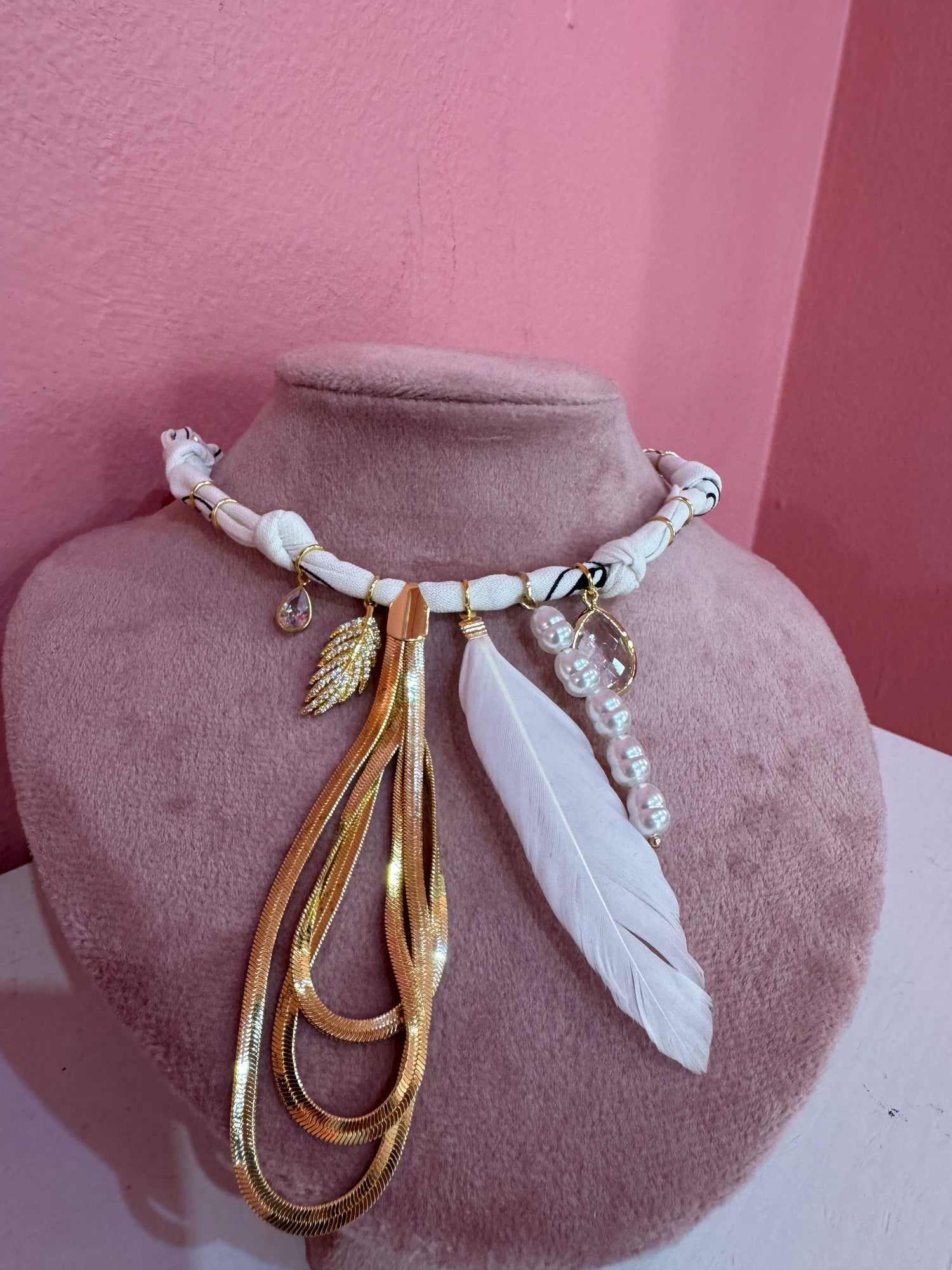 Collana bandana “Coachella” BADHNATI JEWELRY