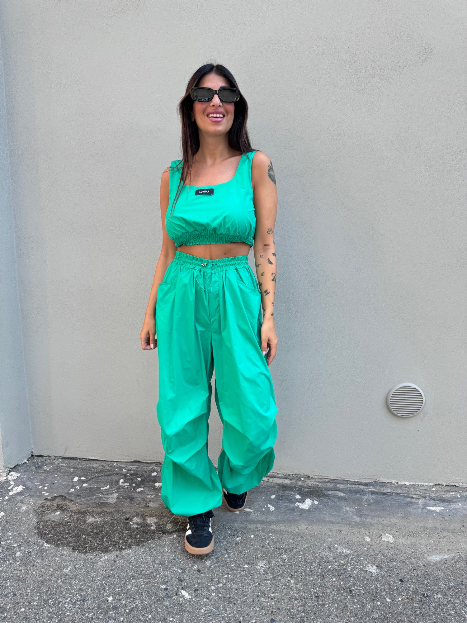 Pantalone parachute LUMINA