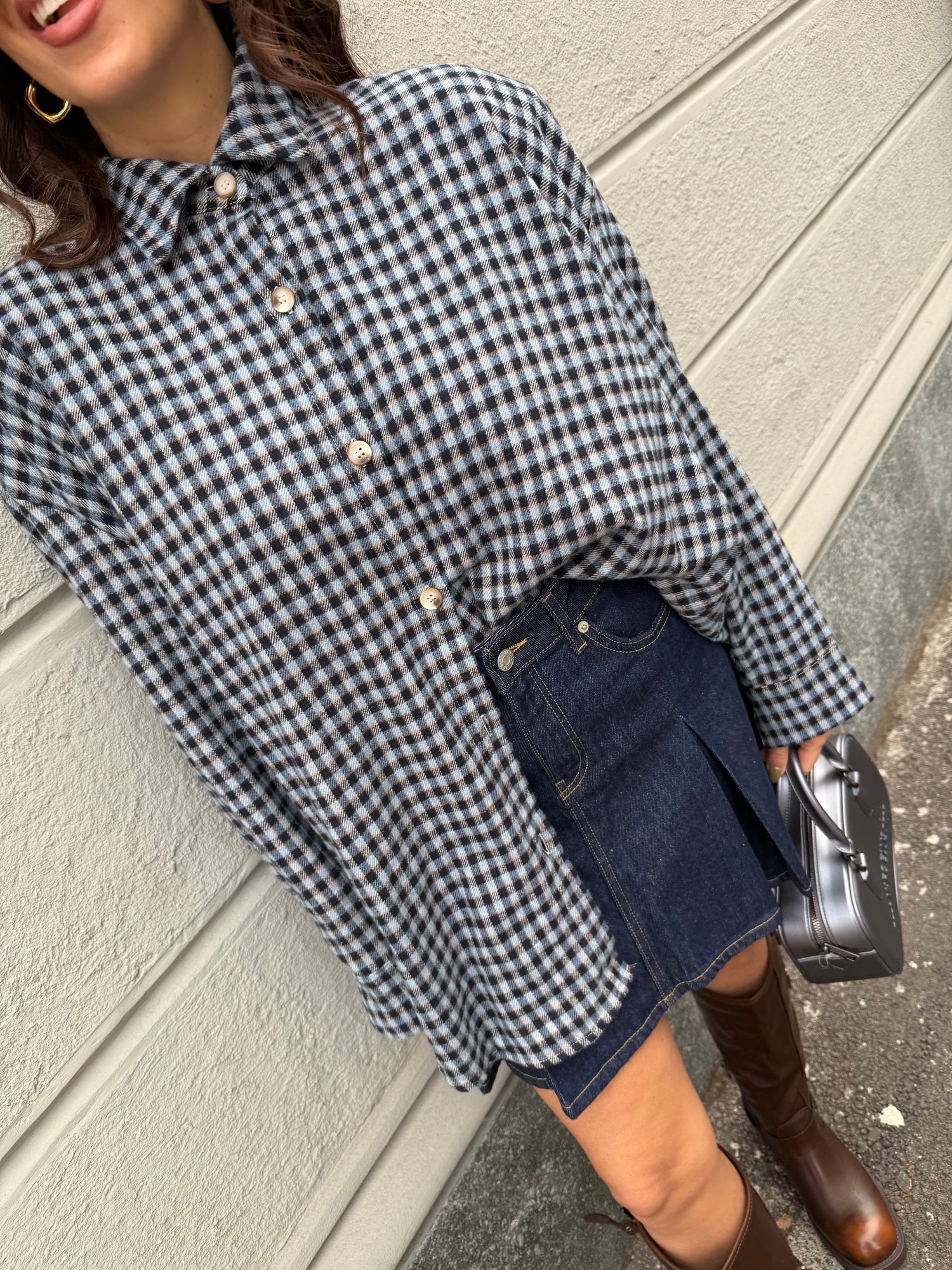 Camicia quadretti JUST WEST