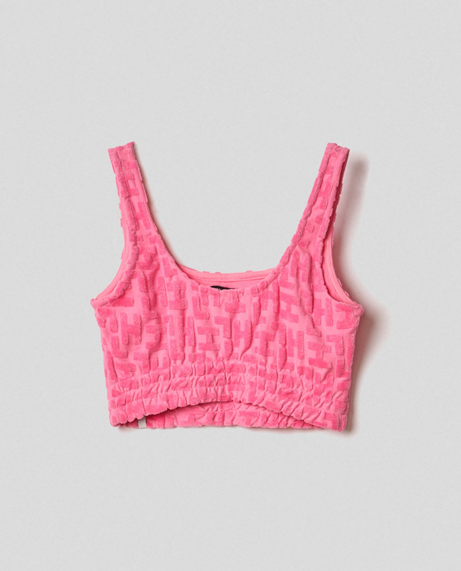 Crop top in spugna logata HINNOMINATE