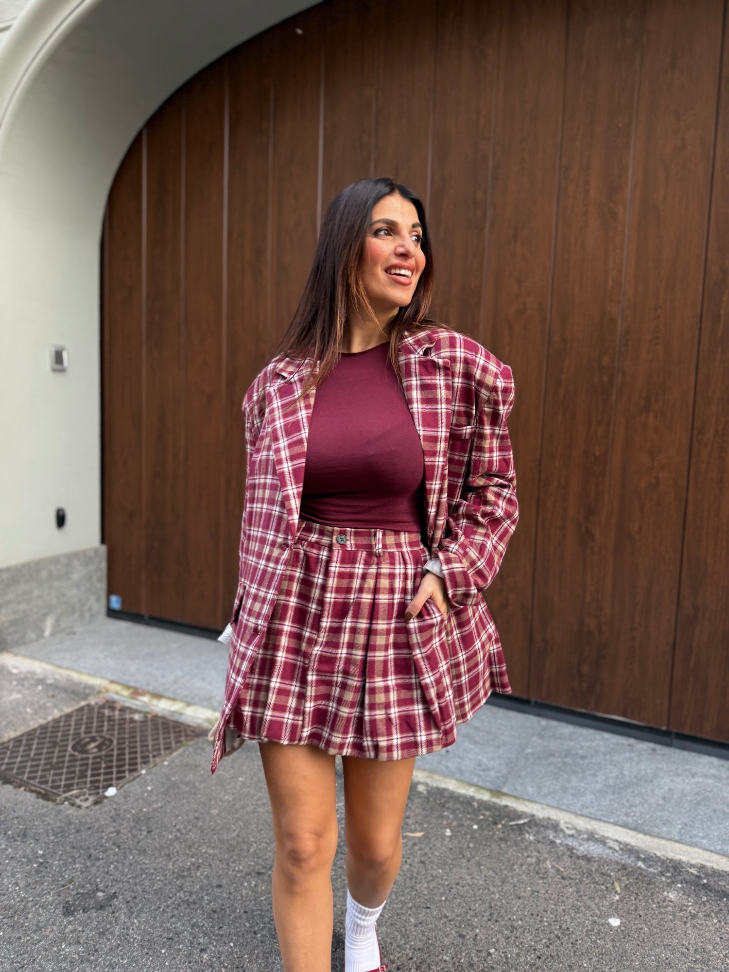 Blazer “Tartan” JUSTWEST