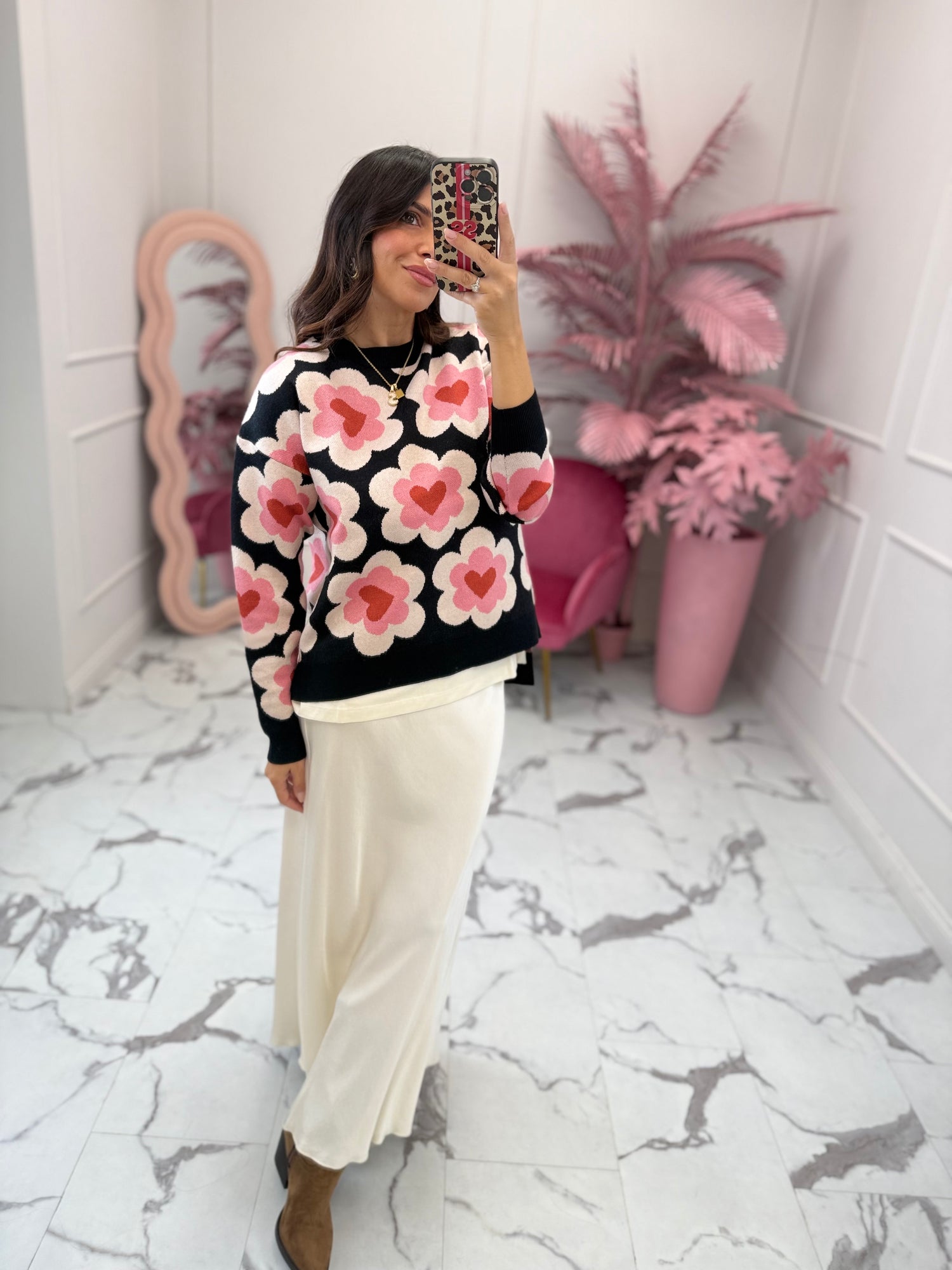 Maglioncino “Flower Heart” COMPANIA FANTASTICA