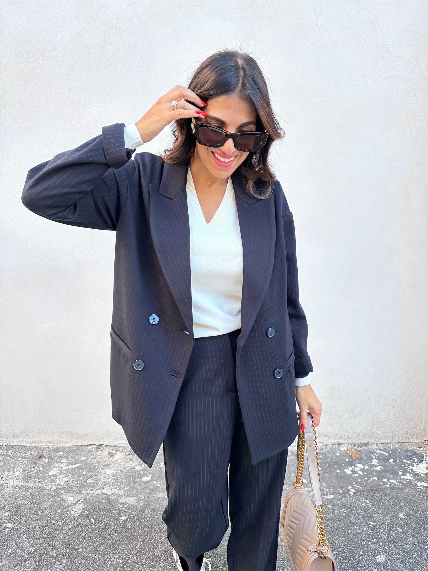 Blazer tailleur ‘’Gessato’’ VICOLO