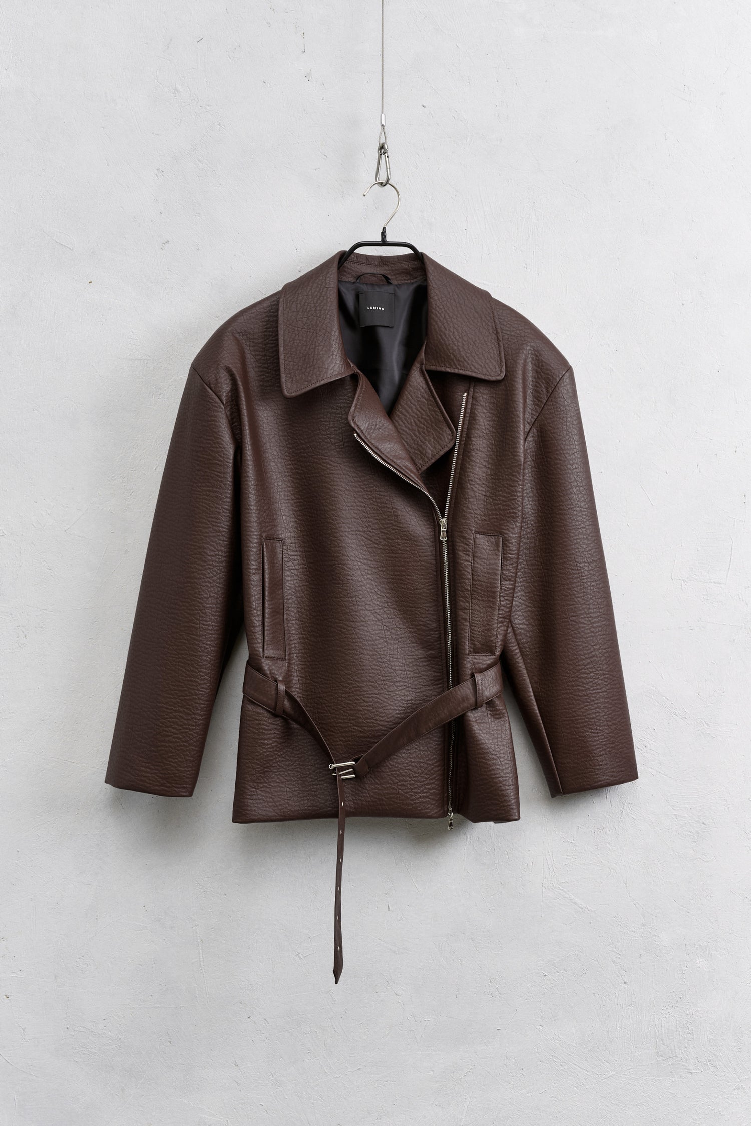 Chiodo over ecopelle LUMINA