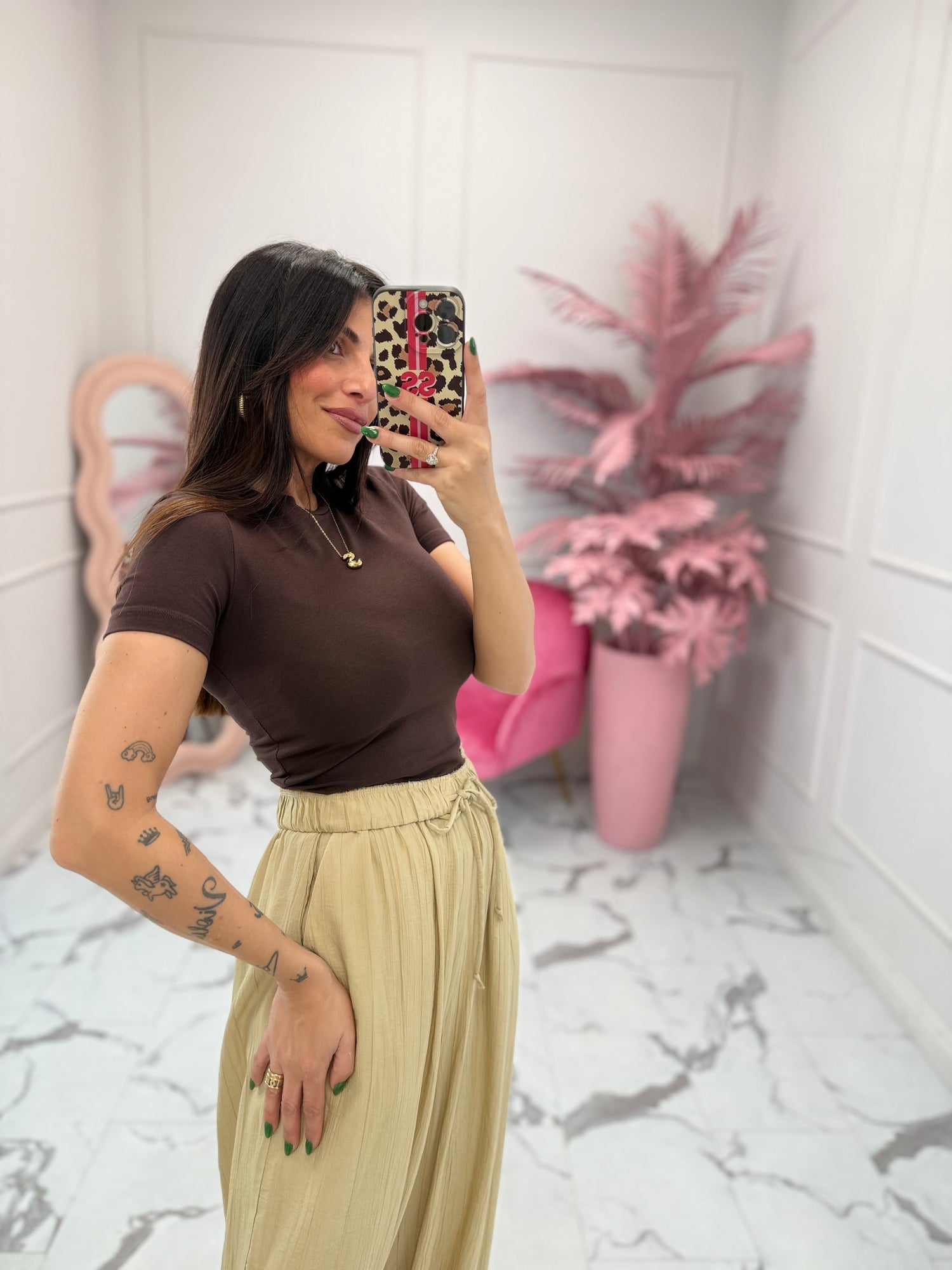 T-shirt “Basic stretch” LUMINA