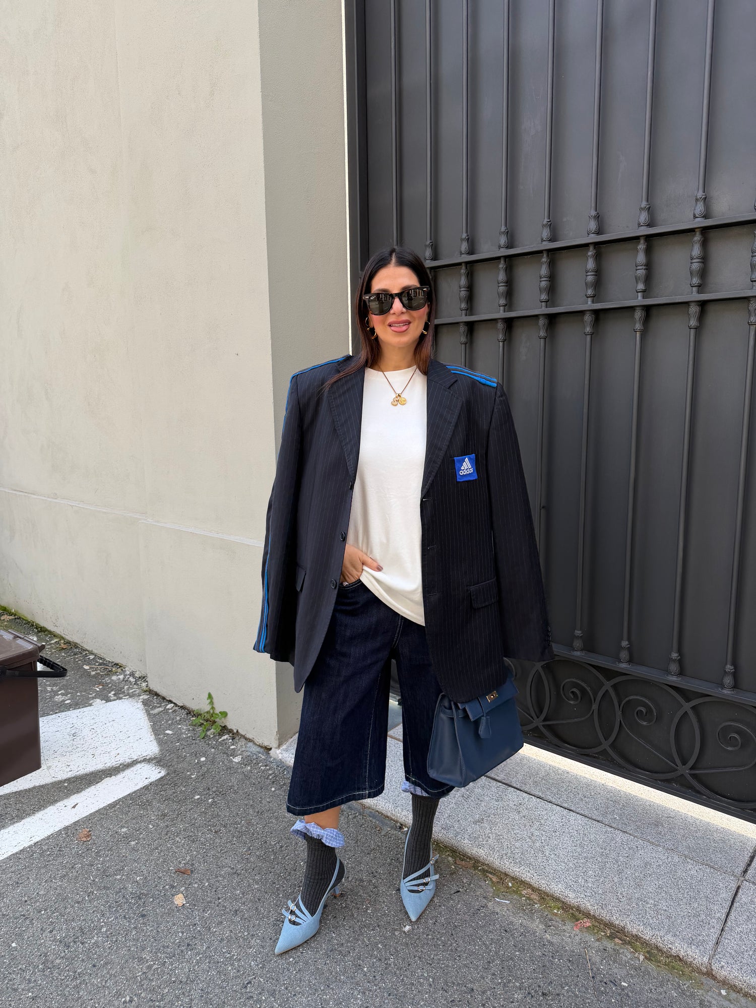 Bermuda denim “Nina” GLAMOROUS