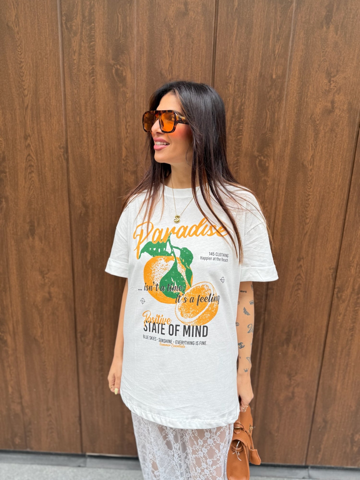 T-shirt over “Orange” LIP