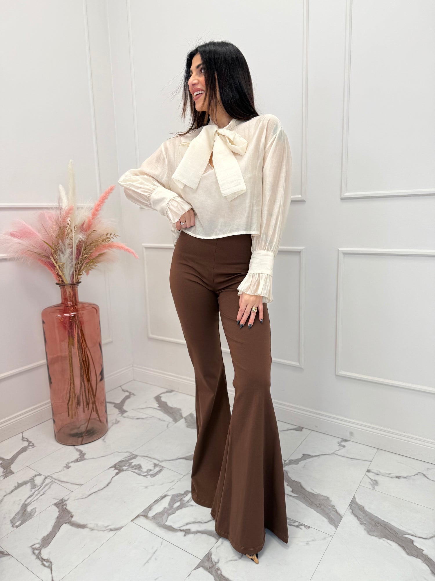 Blusa crop fiocco HAVE ONE