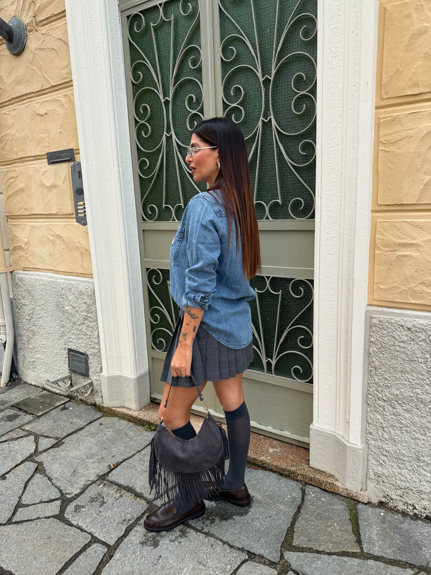 Camicia denim GUESS JEANS