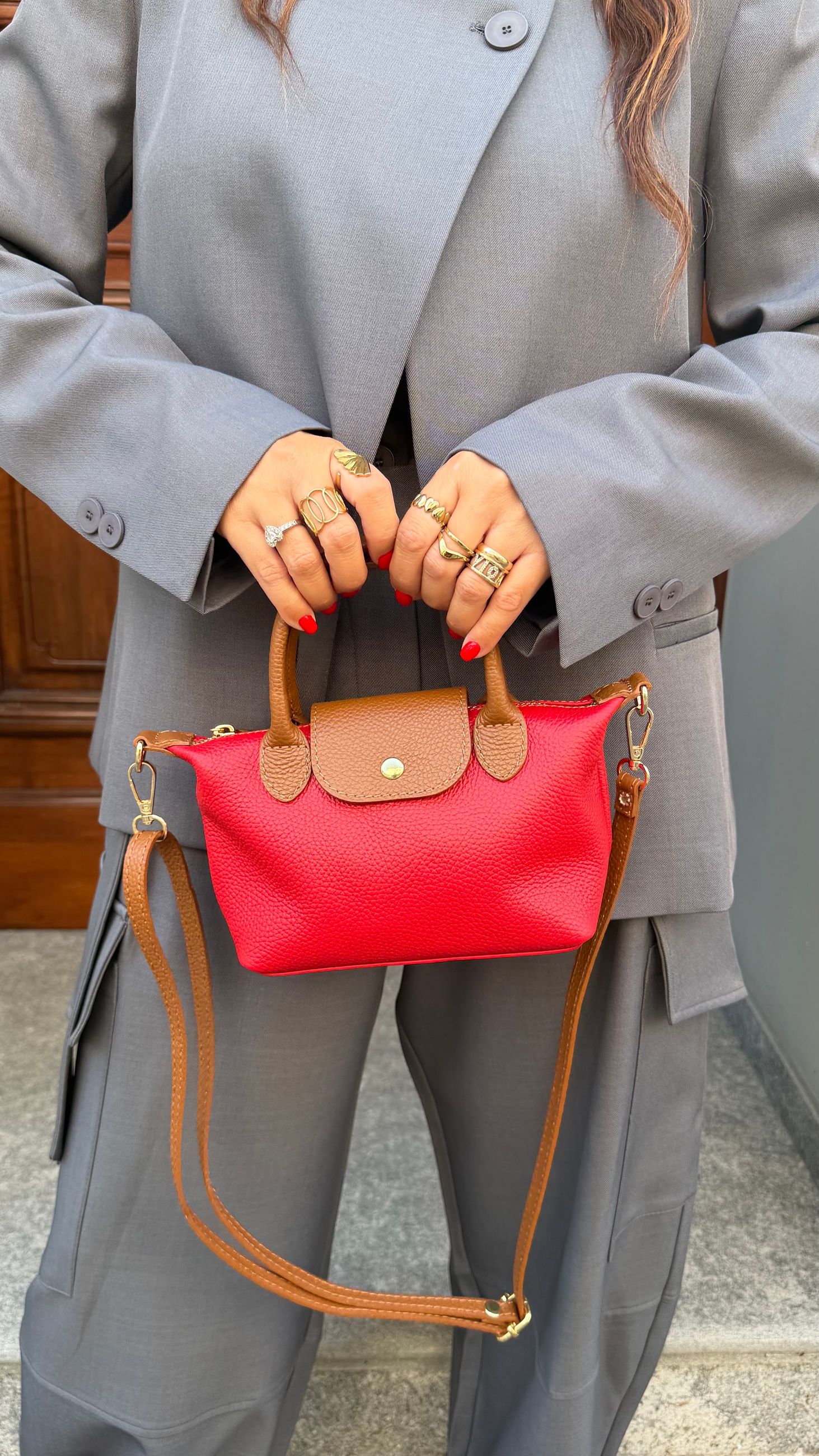Borsa pelle Romy LIP