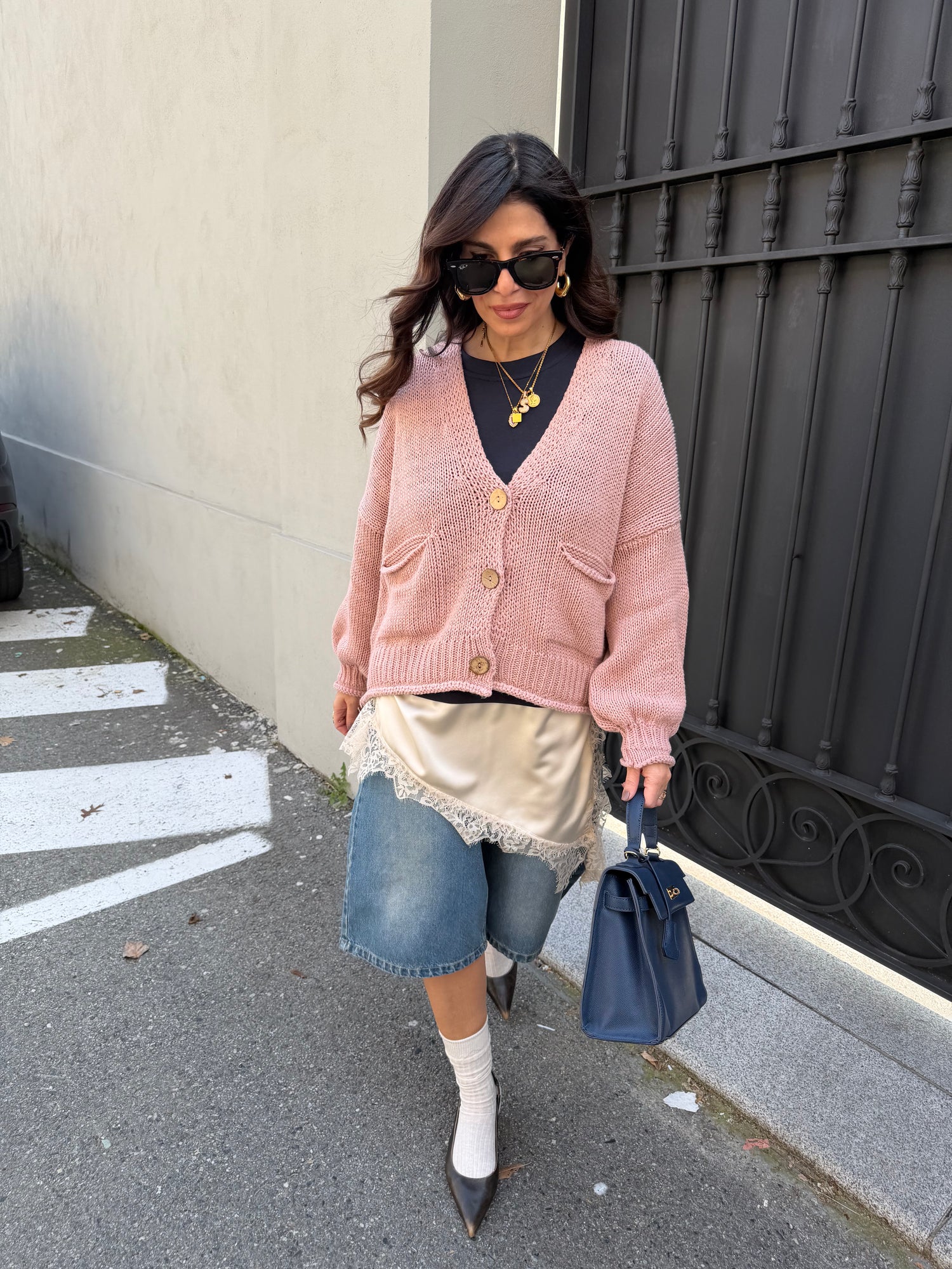 Cardigan in maglia “Flora” HAVE ONE