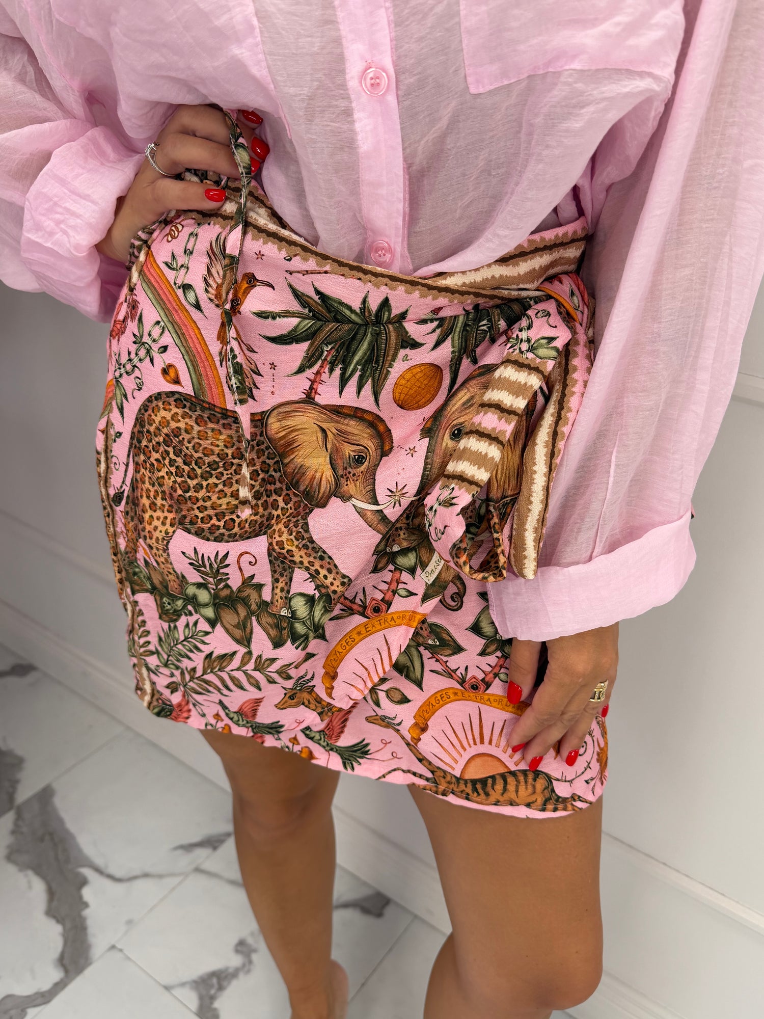 Gonna pareo “Safari Pink” LIP