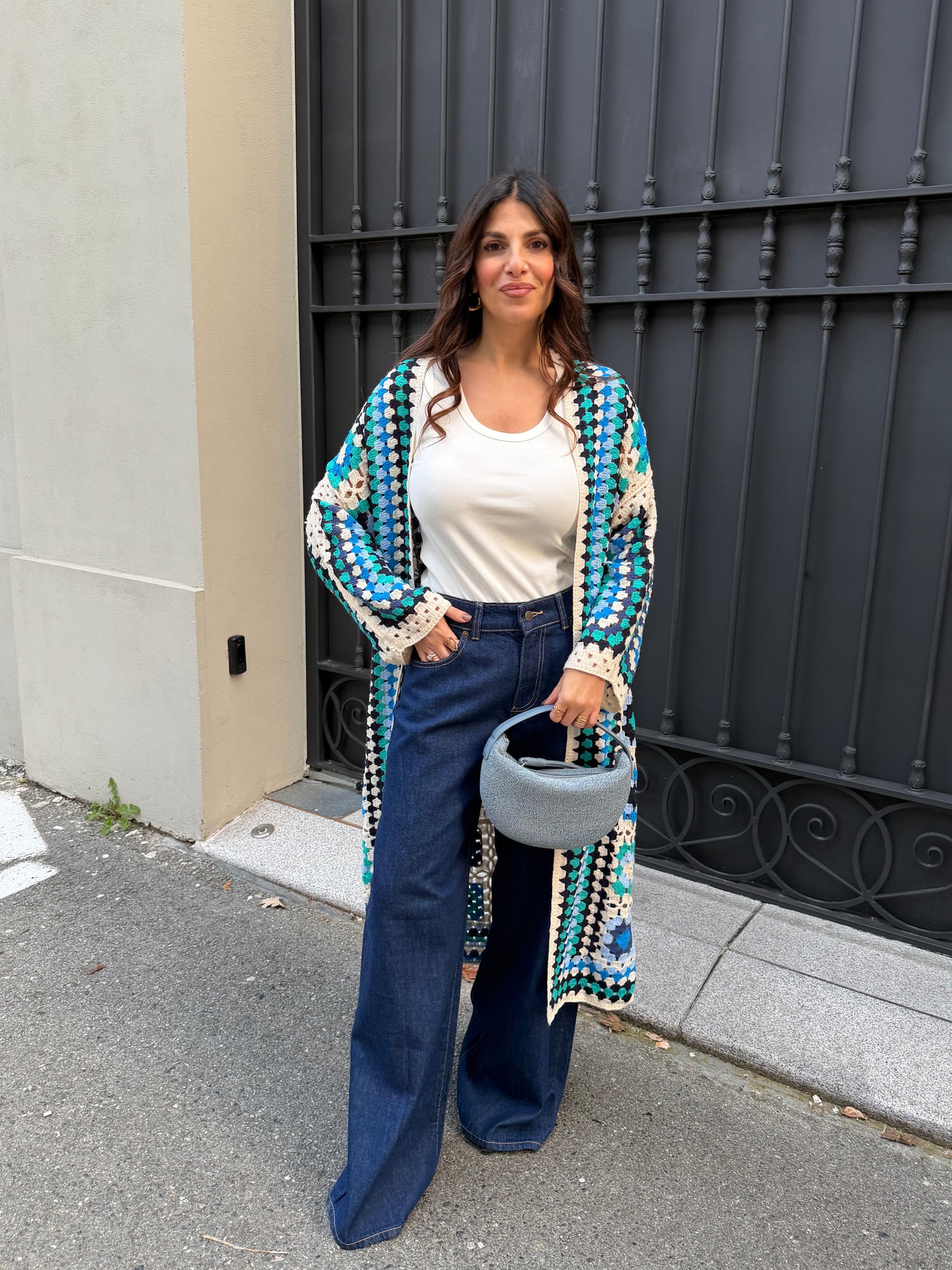 Cardigan lungo “Crochet” LIP