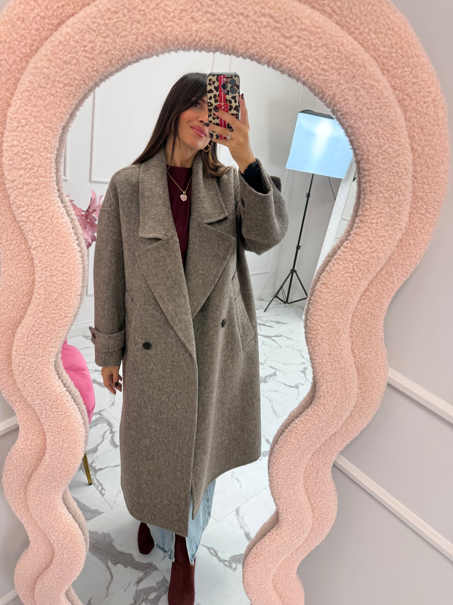 Cappotto lungo over “Wool” VICOLO