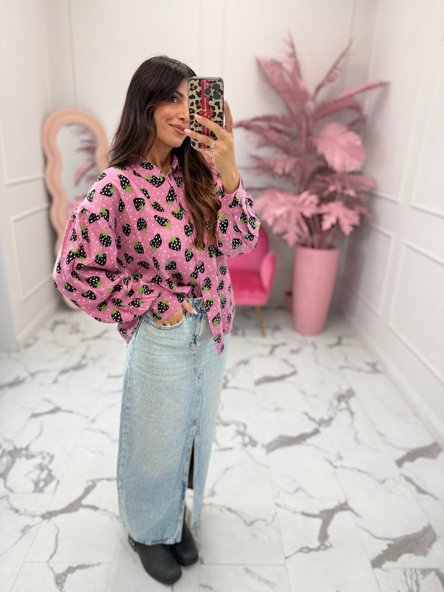 Camicia “Strawberries” COMPANIA FANTASTICA