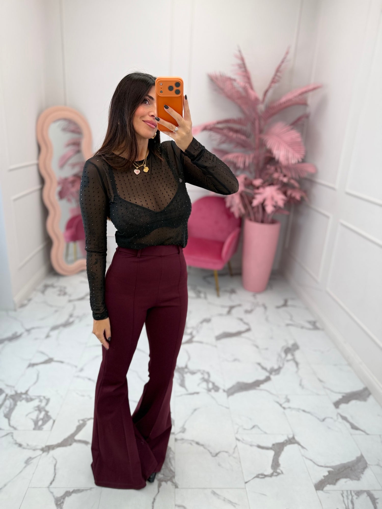 Pantalone tailleur a zampa “Miranda” HAVE ONE