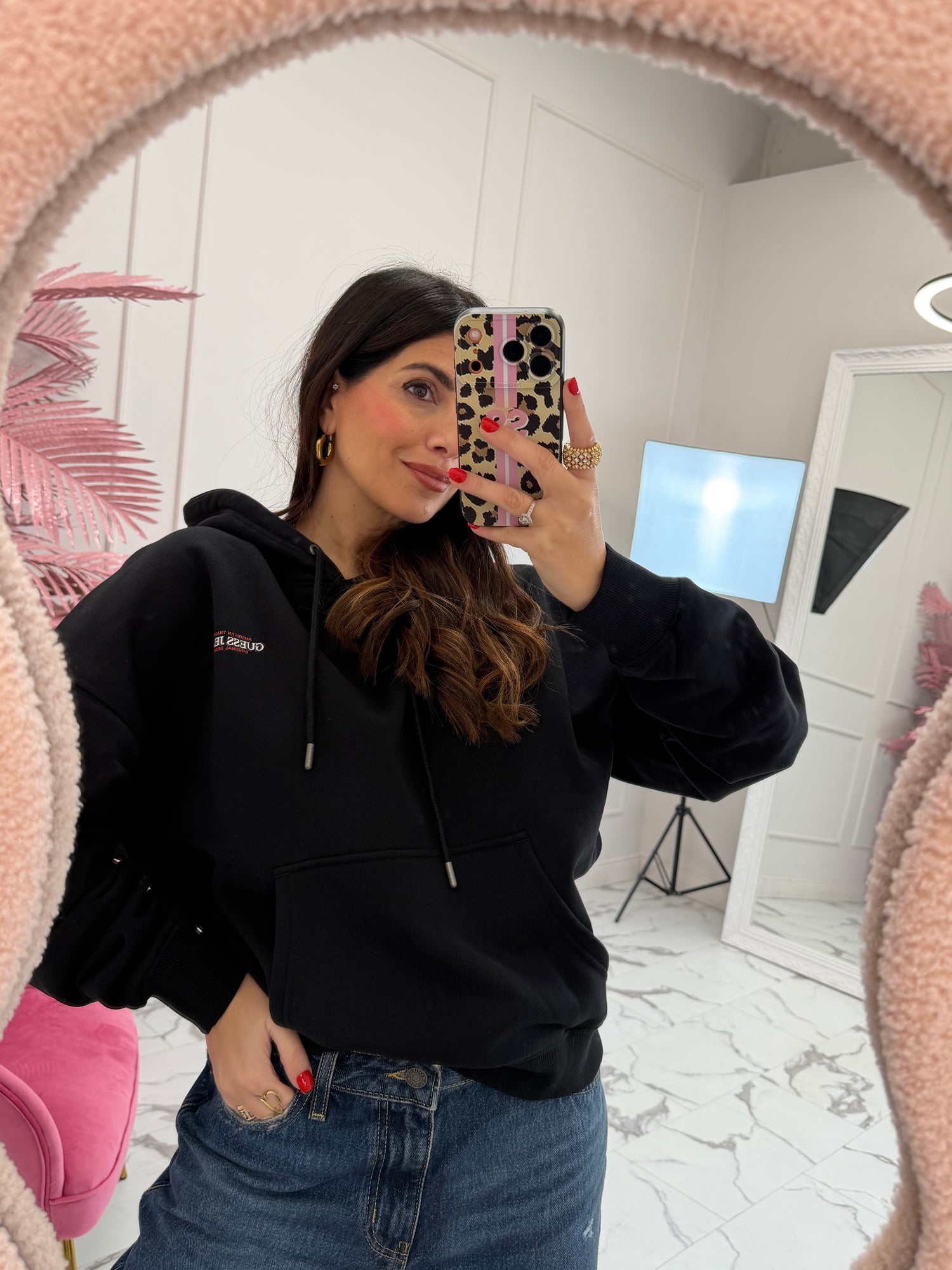 Felpa con cappuccio GUESS