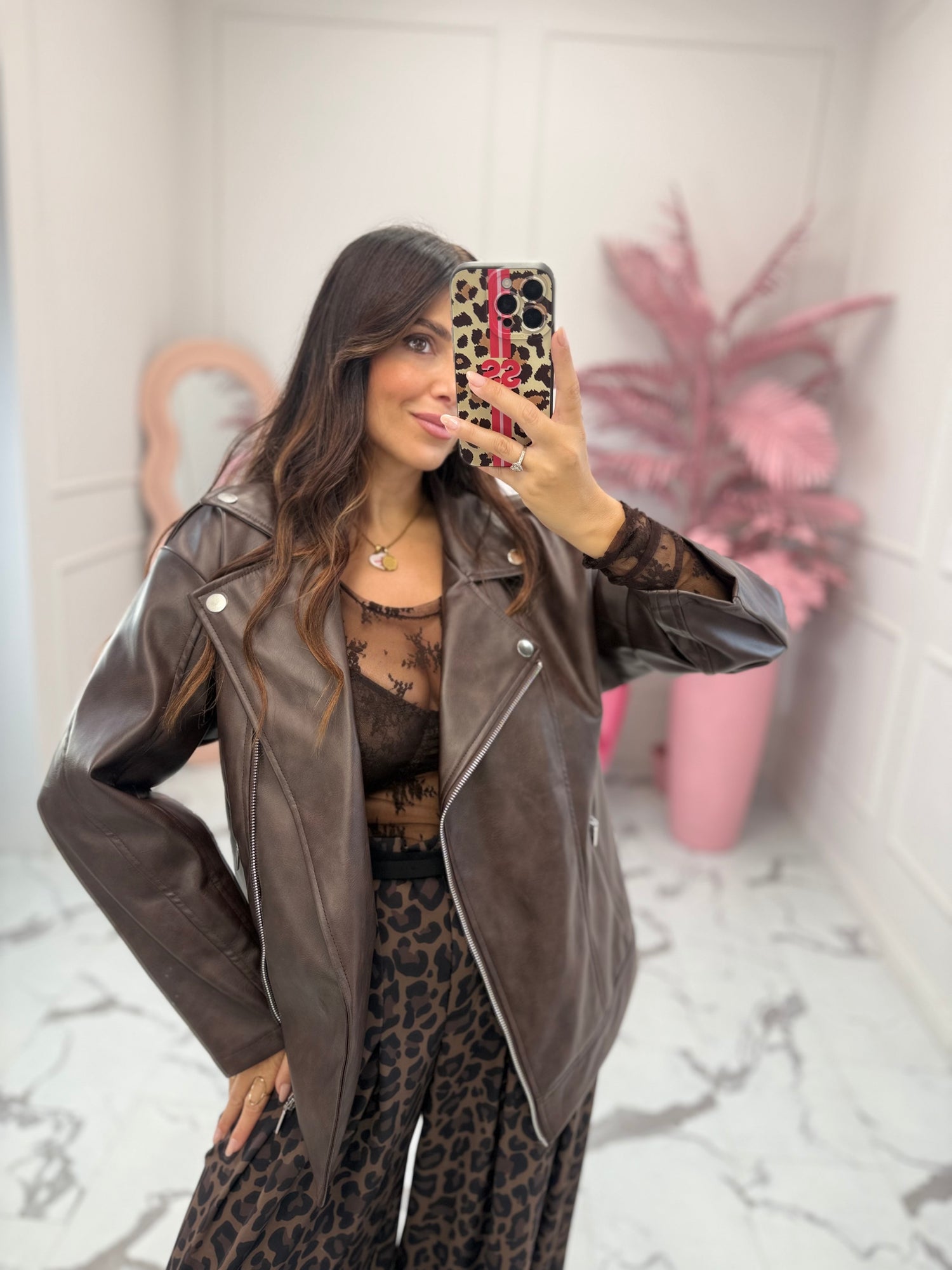 Chiodo ecopelle “Chantal” HAVE ONE