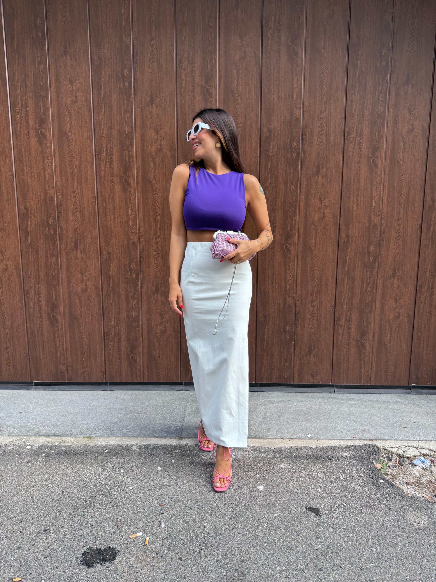 Gonna lunga punto milano “Summer” LUMINA