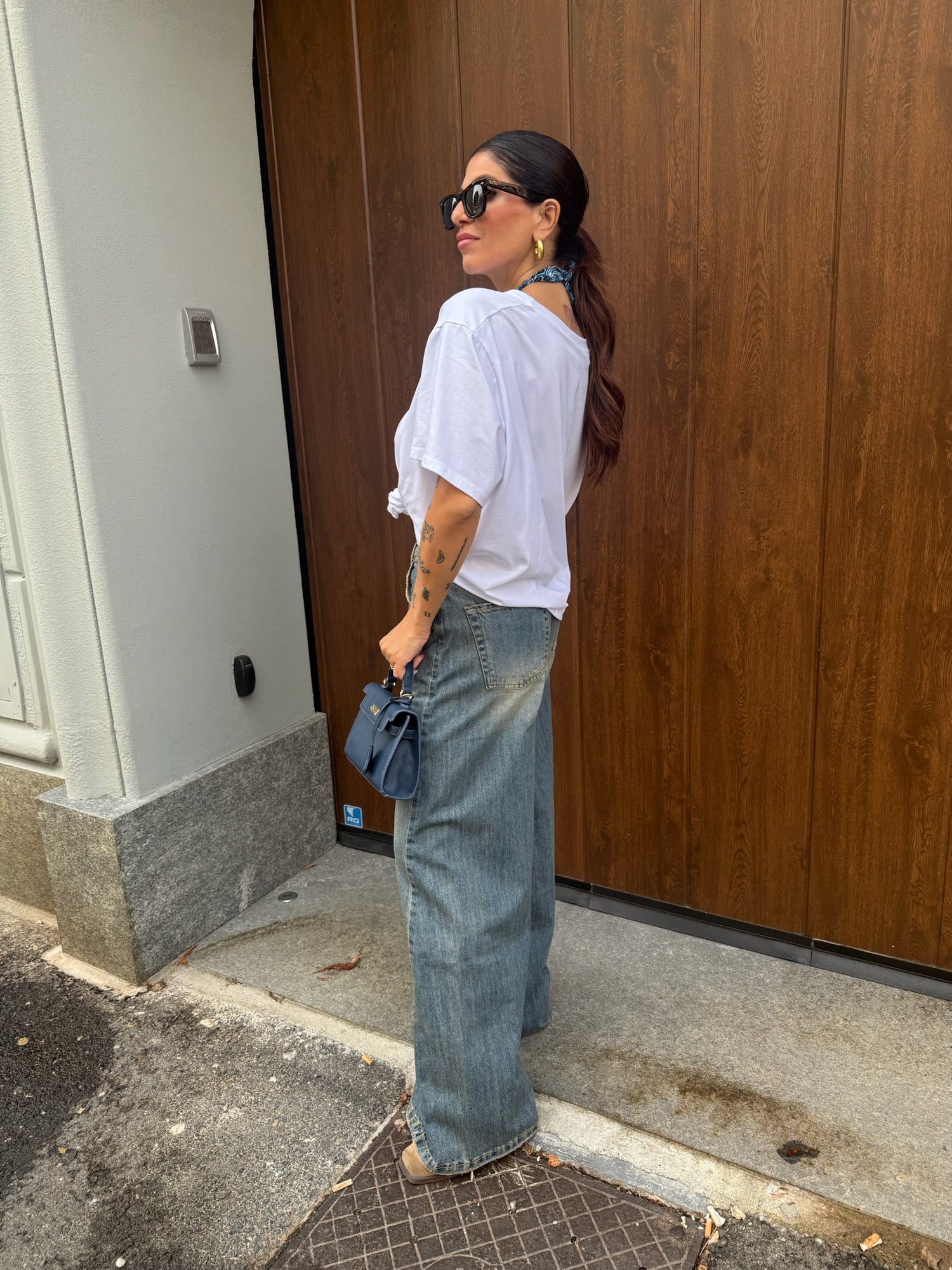 Jeans palazzo “NEW Nathalie” VICOLO