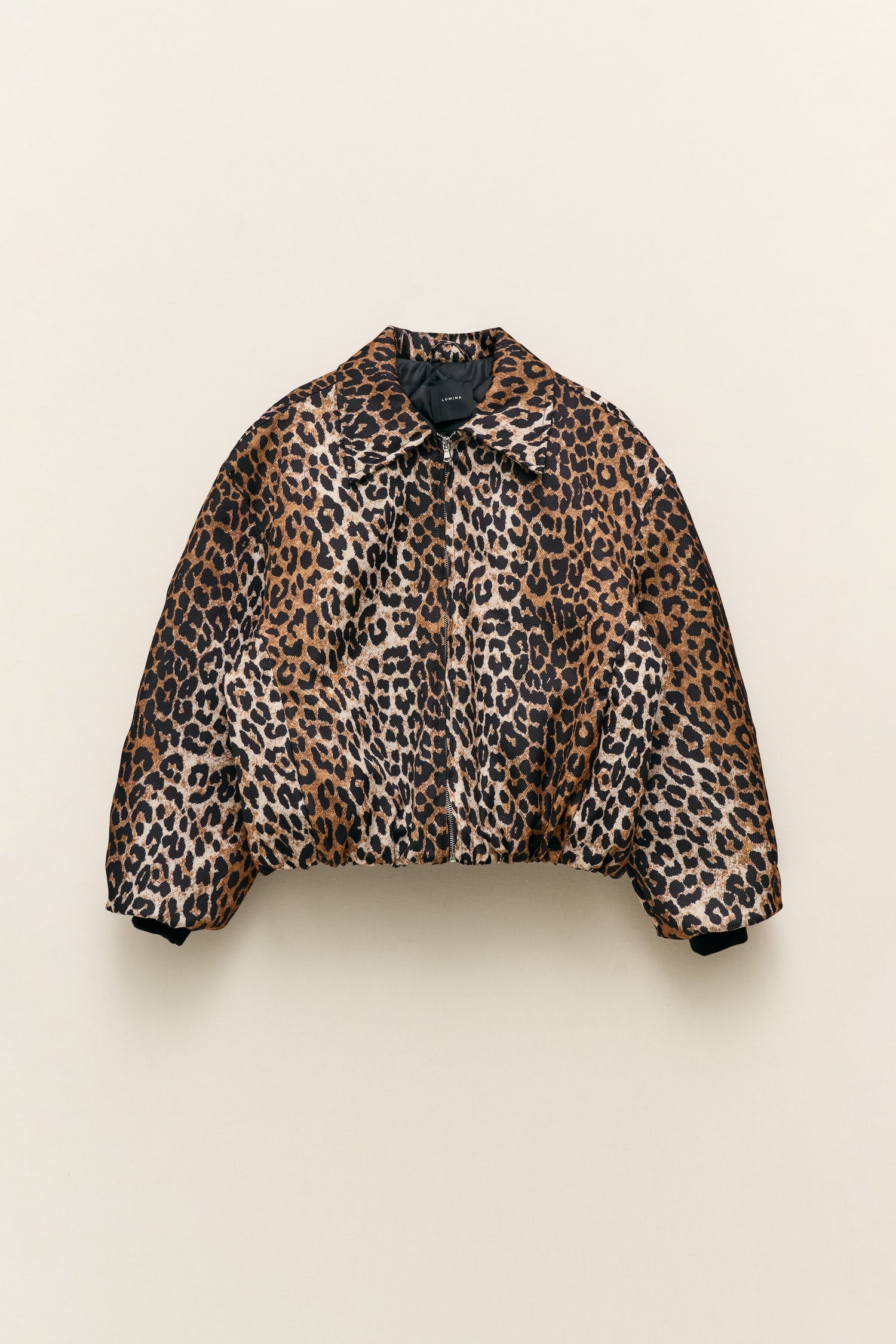 Bomber trapuntato “Leopard” LUMINA
