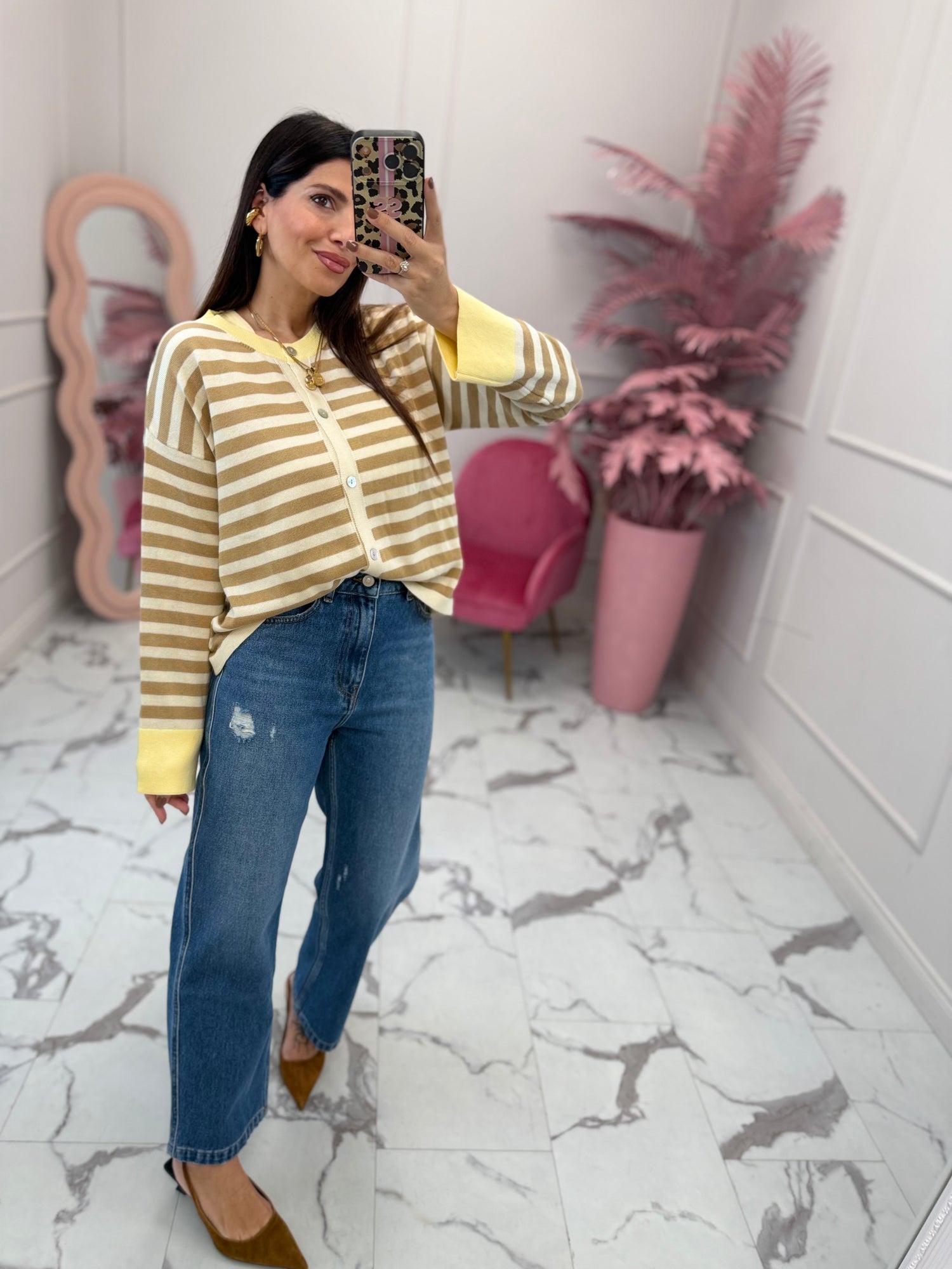 Cardigan righe “Audrey” LIP