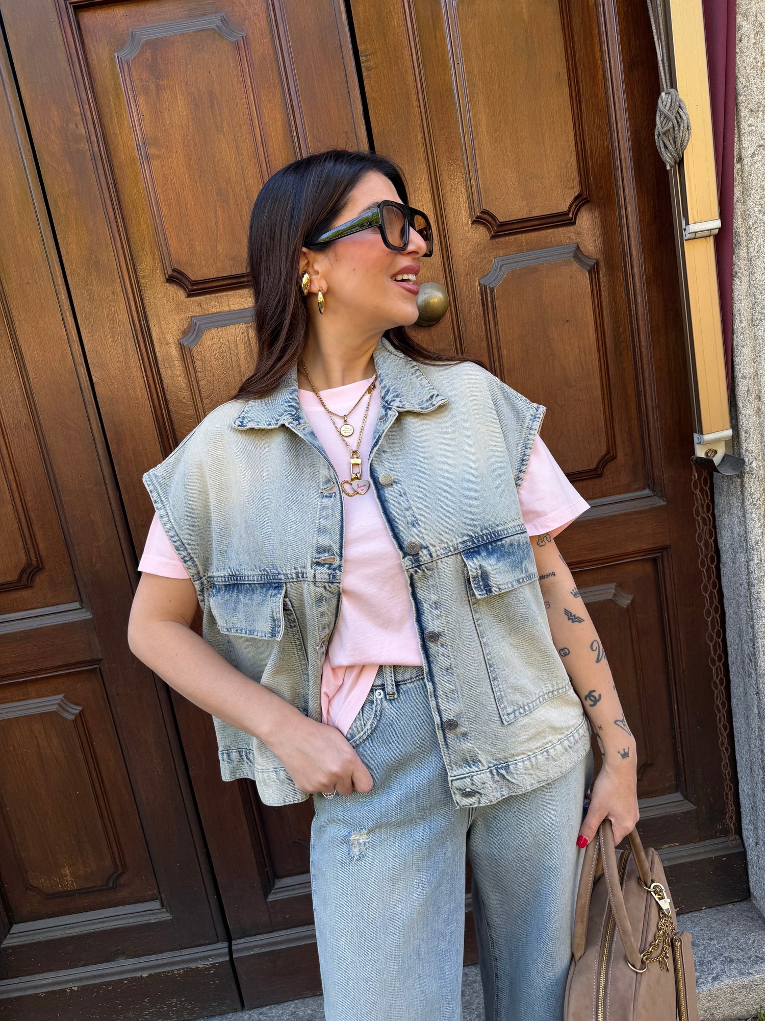 Gilet denim “Bella” HAVE ONE