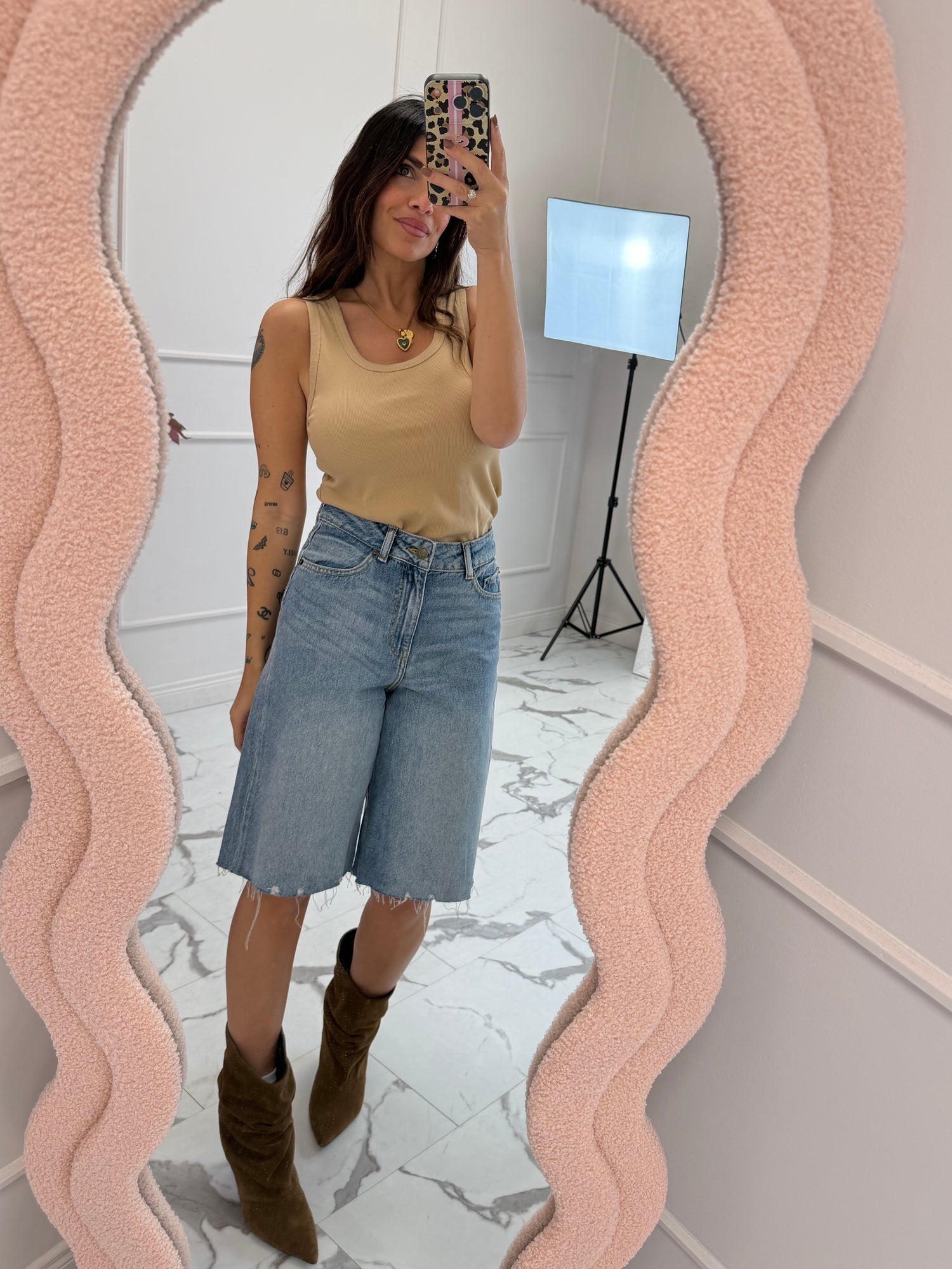 Bermuda sfrangiato “Tokyo” JJXX