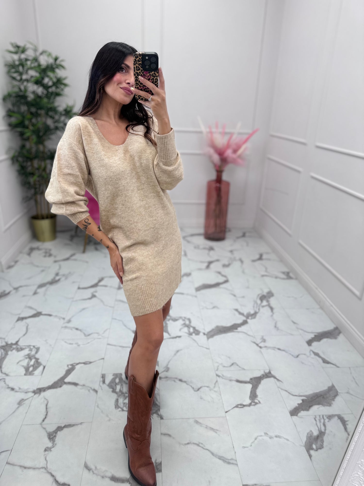 Abito in maglia “EFFIE” JJXX