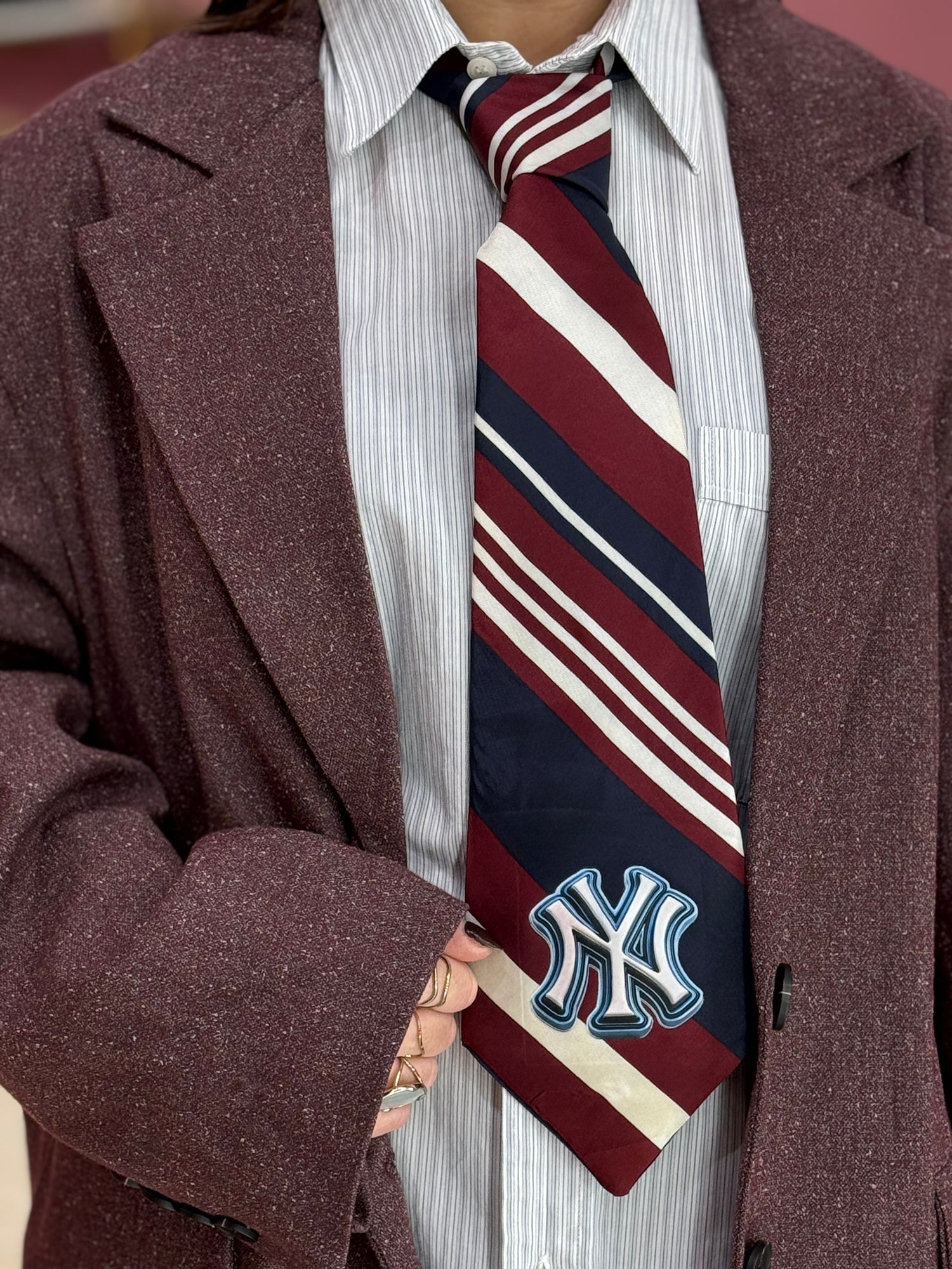 Cravatta vintage “NY” LIP